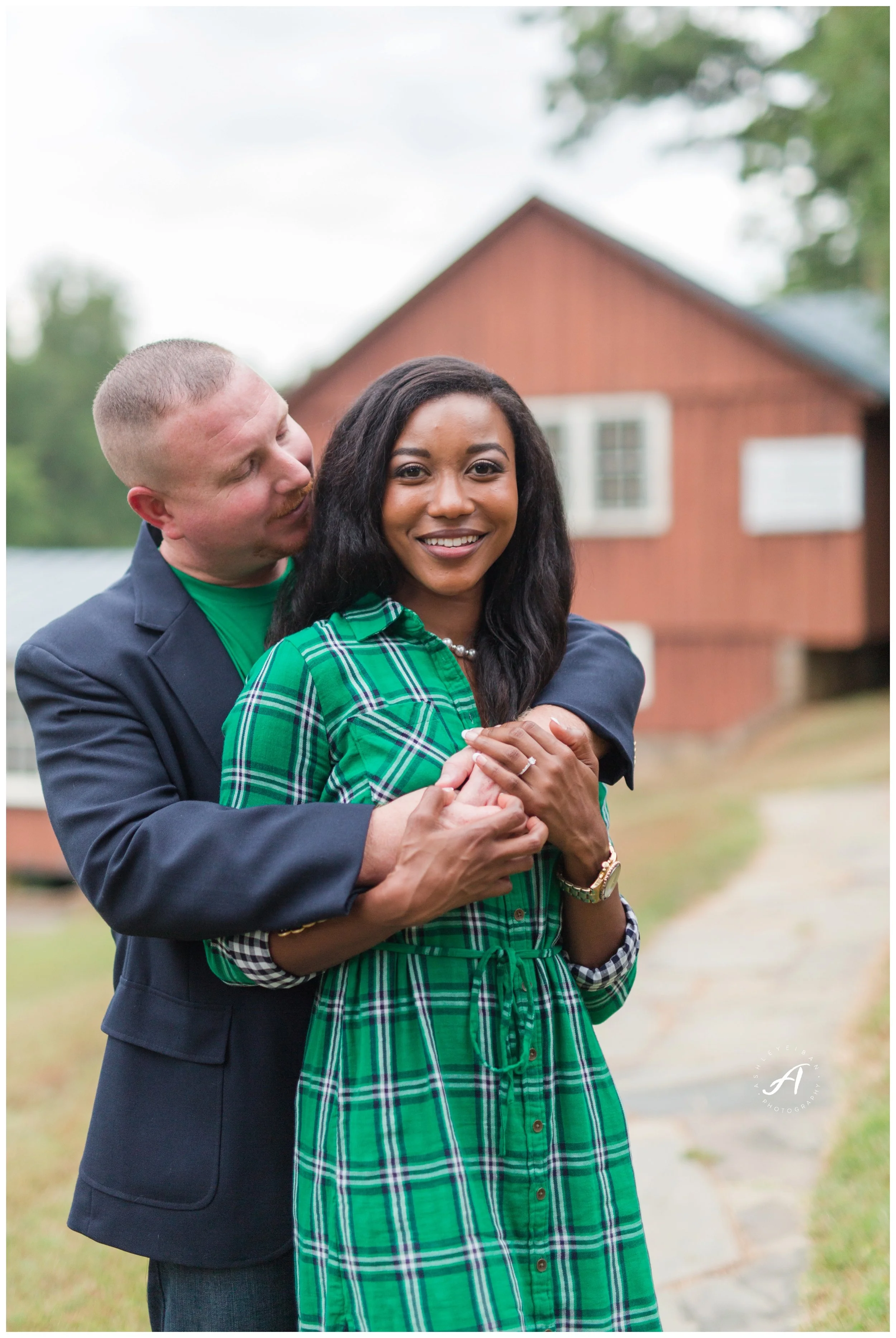 Charlottesville and Lynchburg Fall Engagement Session || Ashley Eiban Photography || www.ashleyeiban.com