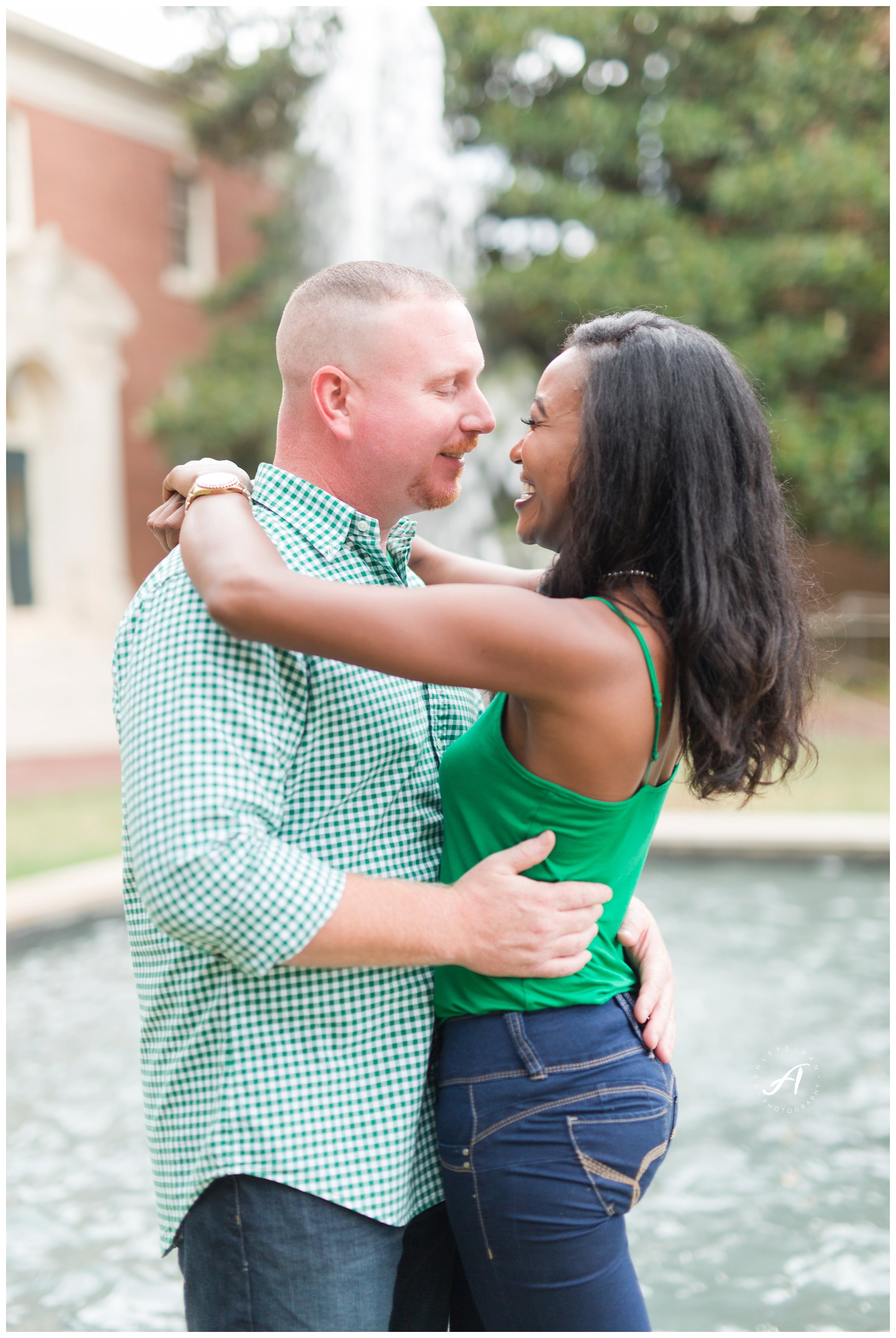 Charlottesville and Lynchburg Fall Engagement Session || Ashley Eiban Photography || www.ashleyeiban.com