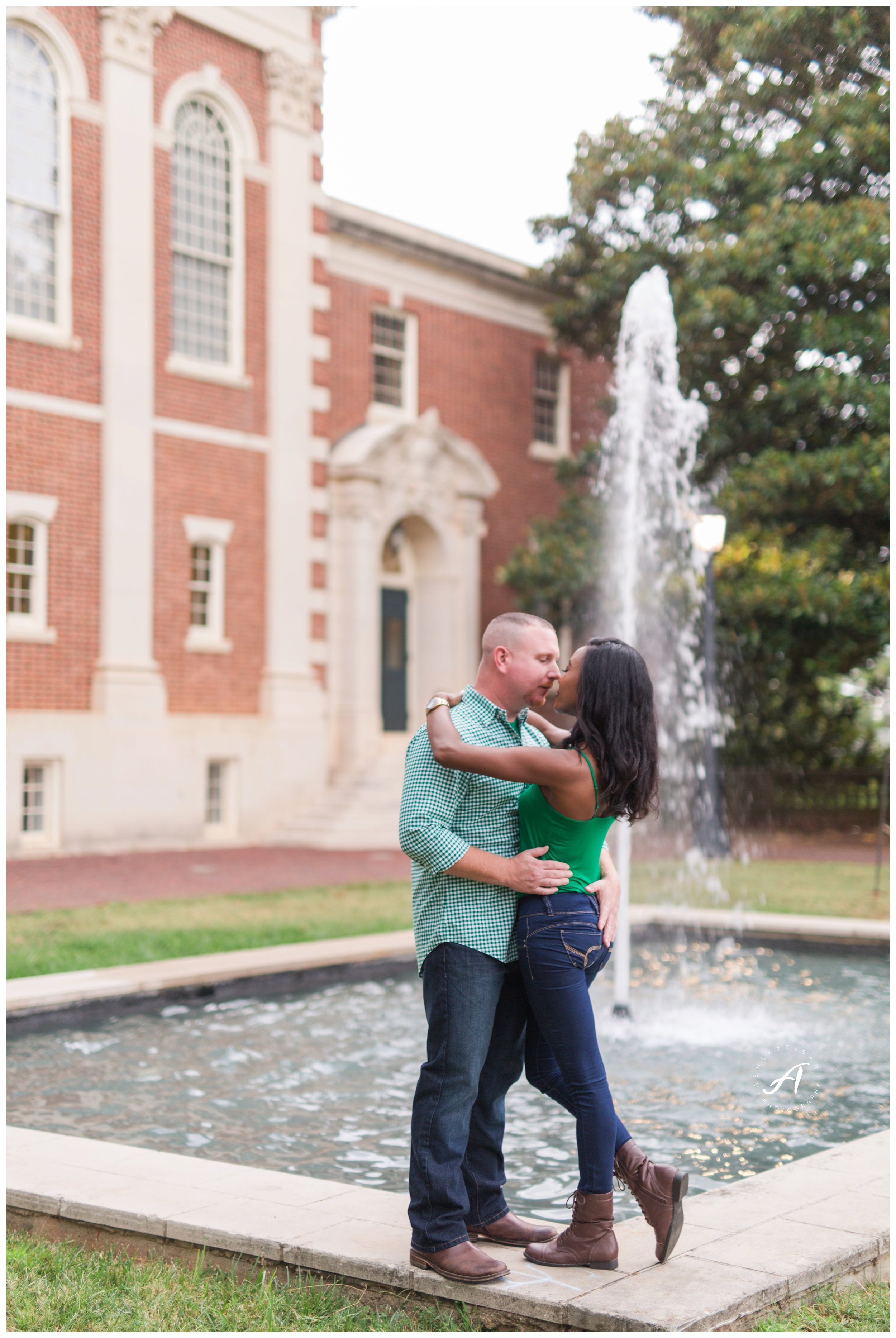 Charlottesville and Lynchburg Fall Engagement Session || Ashley Eiban Photography || www.ashleyeiban.com