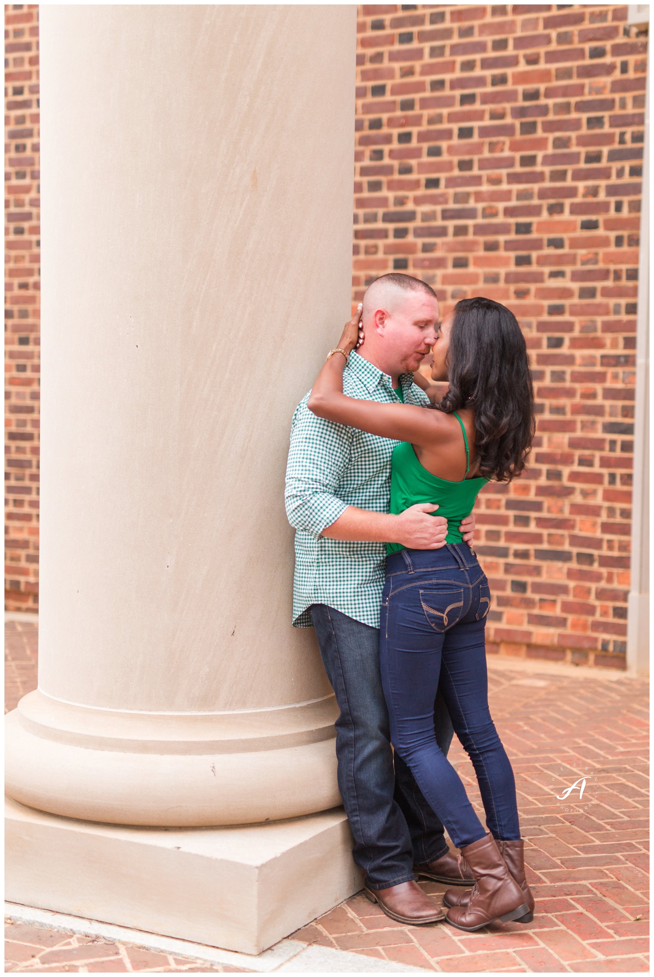 Charlottesville and Lynchburg Fall Engagement Session || Ashley Eiban Photography || www.ashleyeiban.com