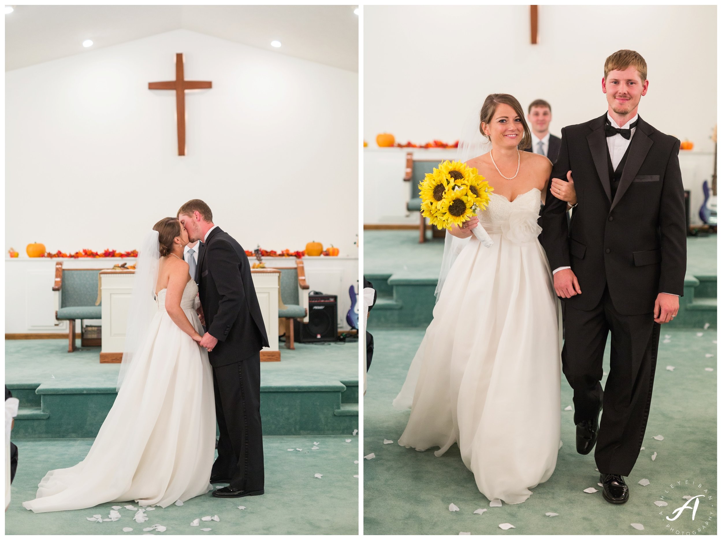 Staunton Church Wedding || Central Virginia Wedding Photographer || www.ashleyeiban.com