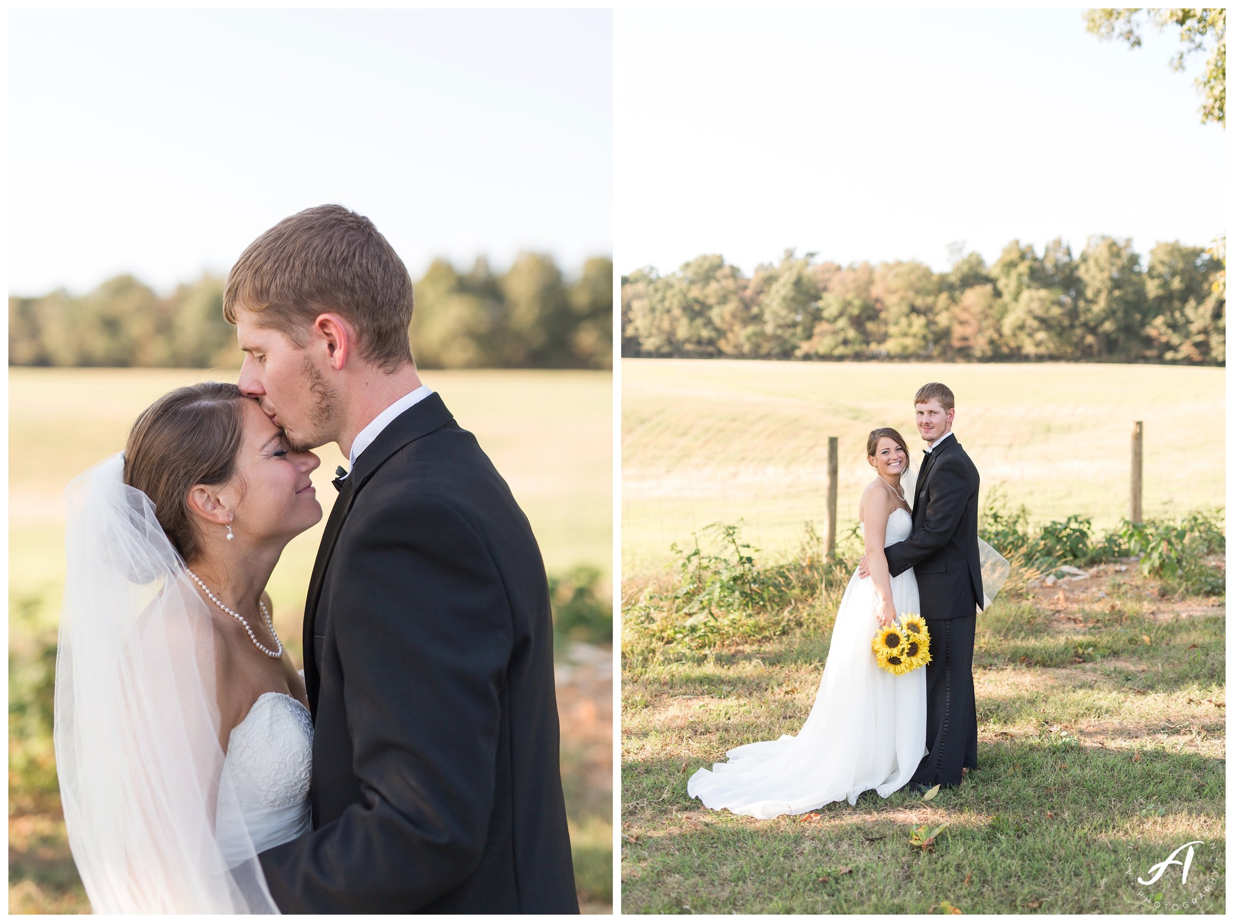 Staunton Church Wedding || Central Virginia Wedding Photographer || www.ashleyeiban.com