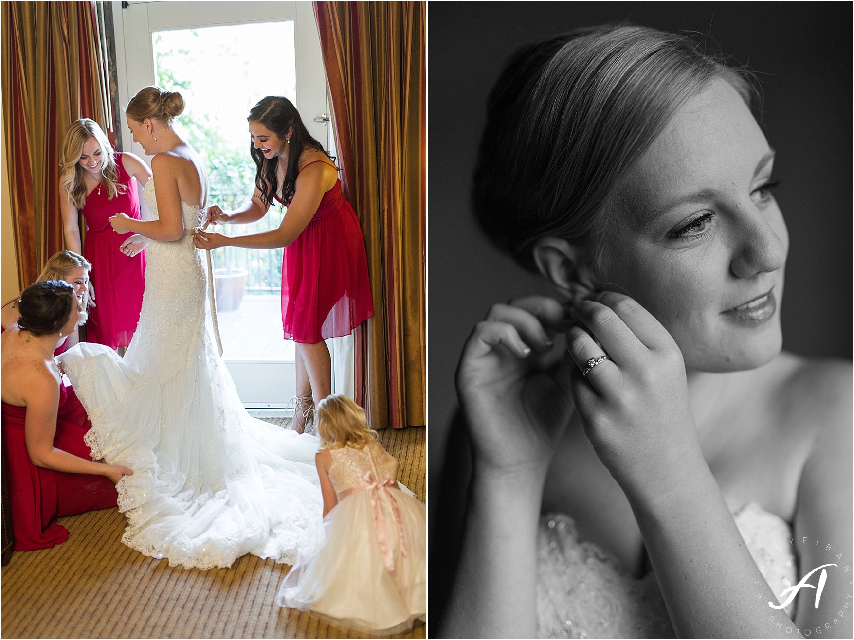 Craddock Terry Wedding in Downtown Lynchburg || Charlottesville Wedding Photographer || www.ashleyeiban.com