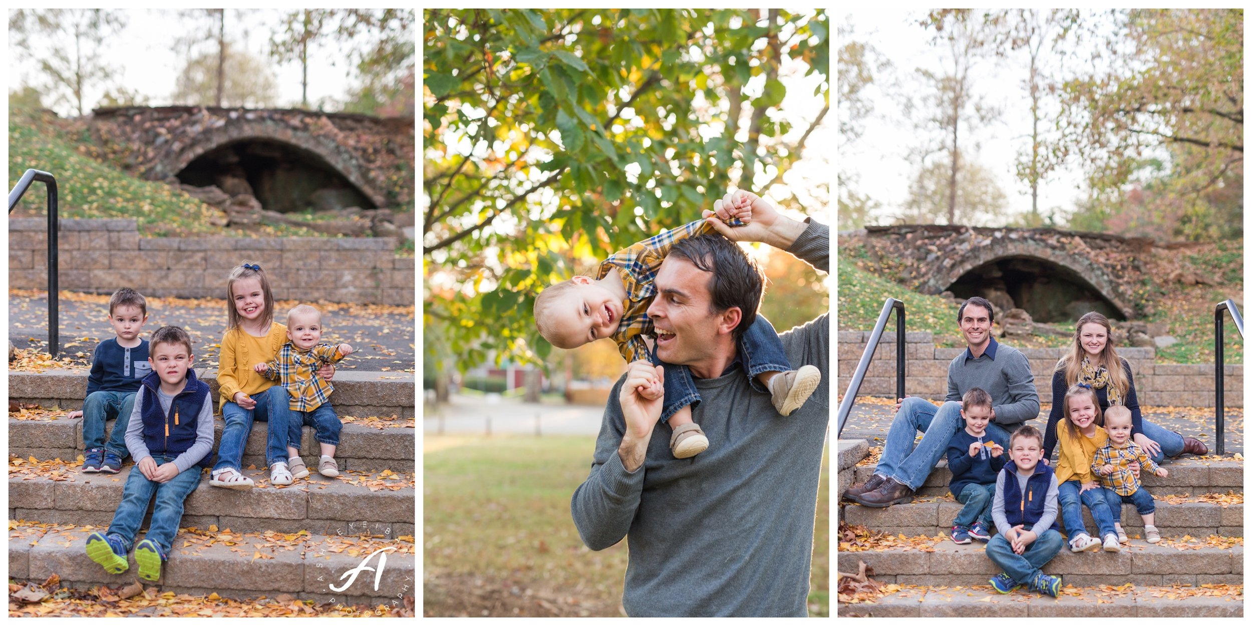 Lynchburg and Charlottesville Wedding Photographer || Fall family photos in Central Virginia || www.ashleyeiban.com