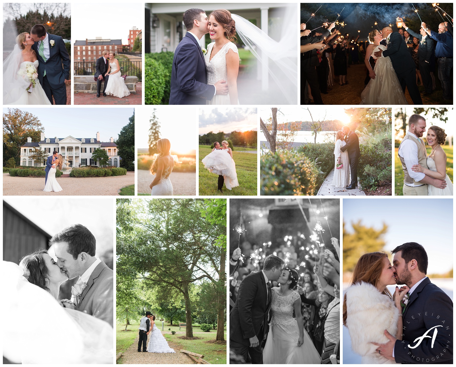 Lynchburg and Charlottesville Wedding Photographer | Central Virginia Wedding Photographers || www.ashleyeiban.com