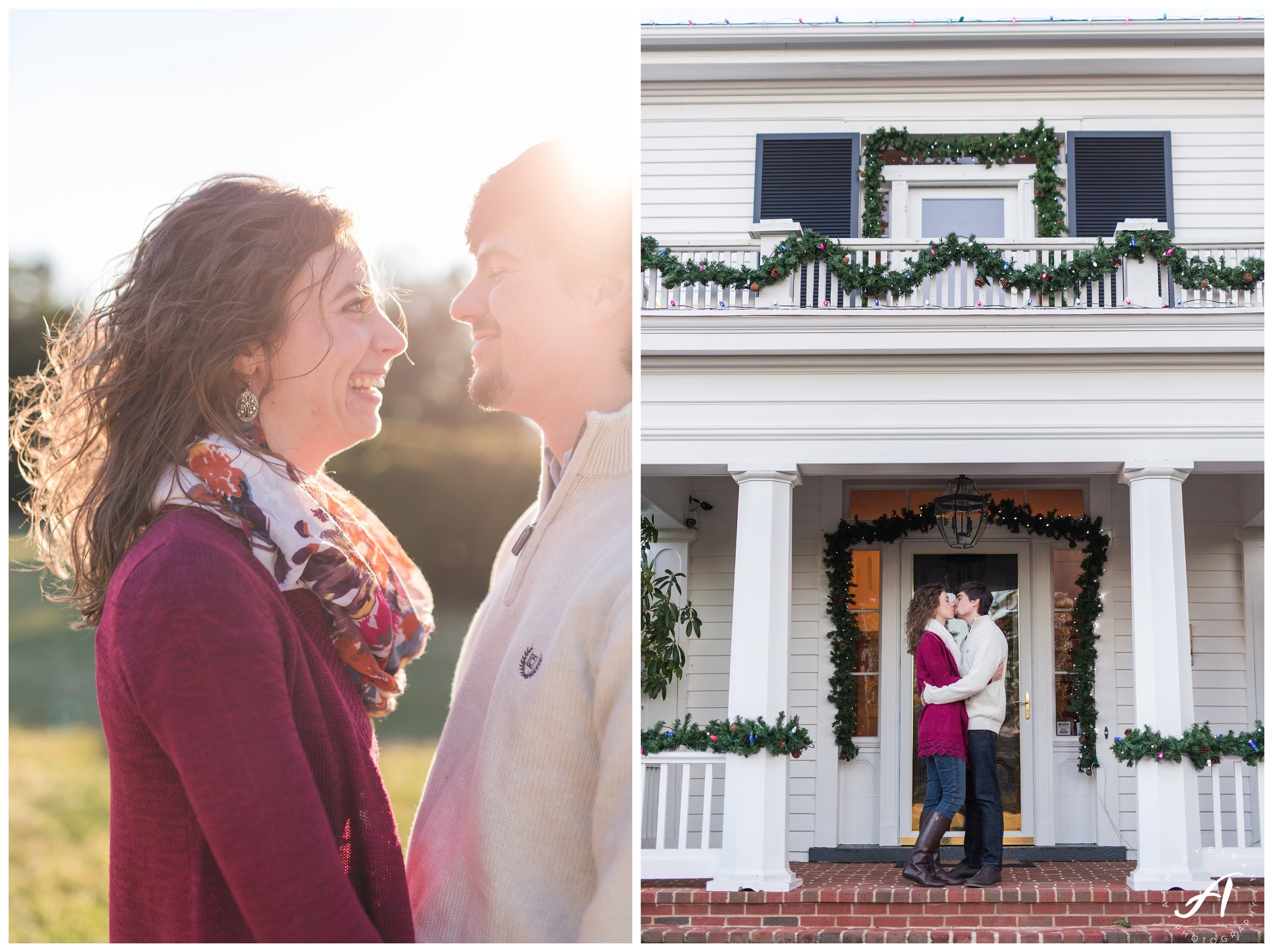 Trivium Estate Engagement Session || Lynchburg and Forest Wedding Photographer || www.ashleyeiban.com