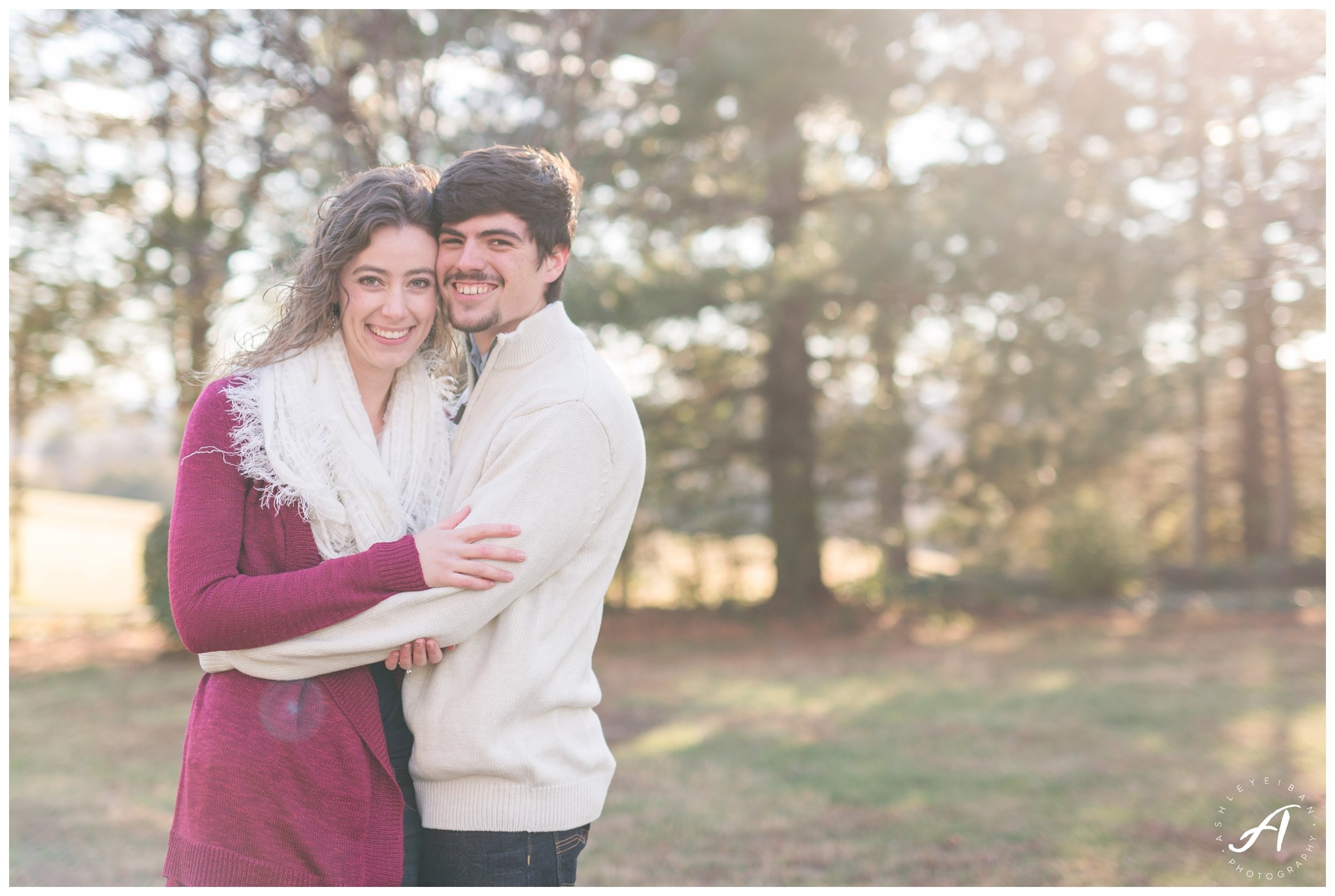 Trivium Estate Engagement Session || Lynchburg and Forest Wedding Photographer || www.ashleyeiban.com