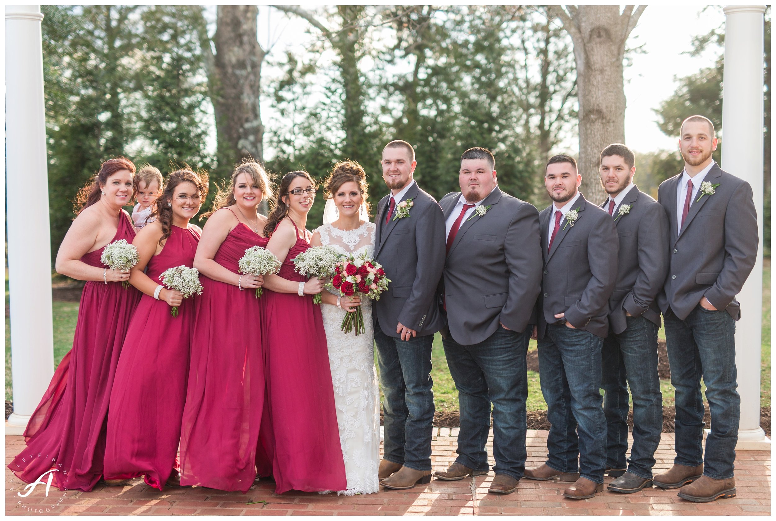 Central Virginia Wedding at The Trivium Estate || Forest and Lynchburg Wedding Photographer || Ashley Eiban Photography || www.ashleyeiban.com
