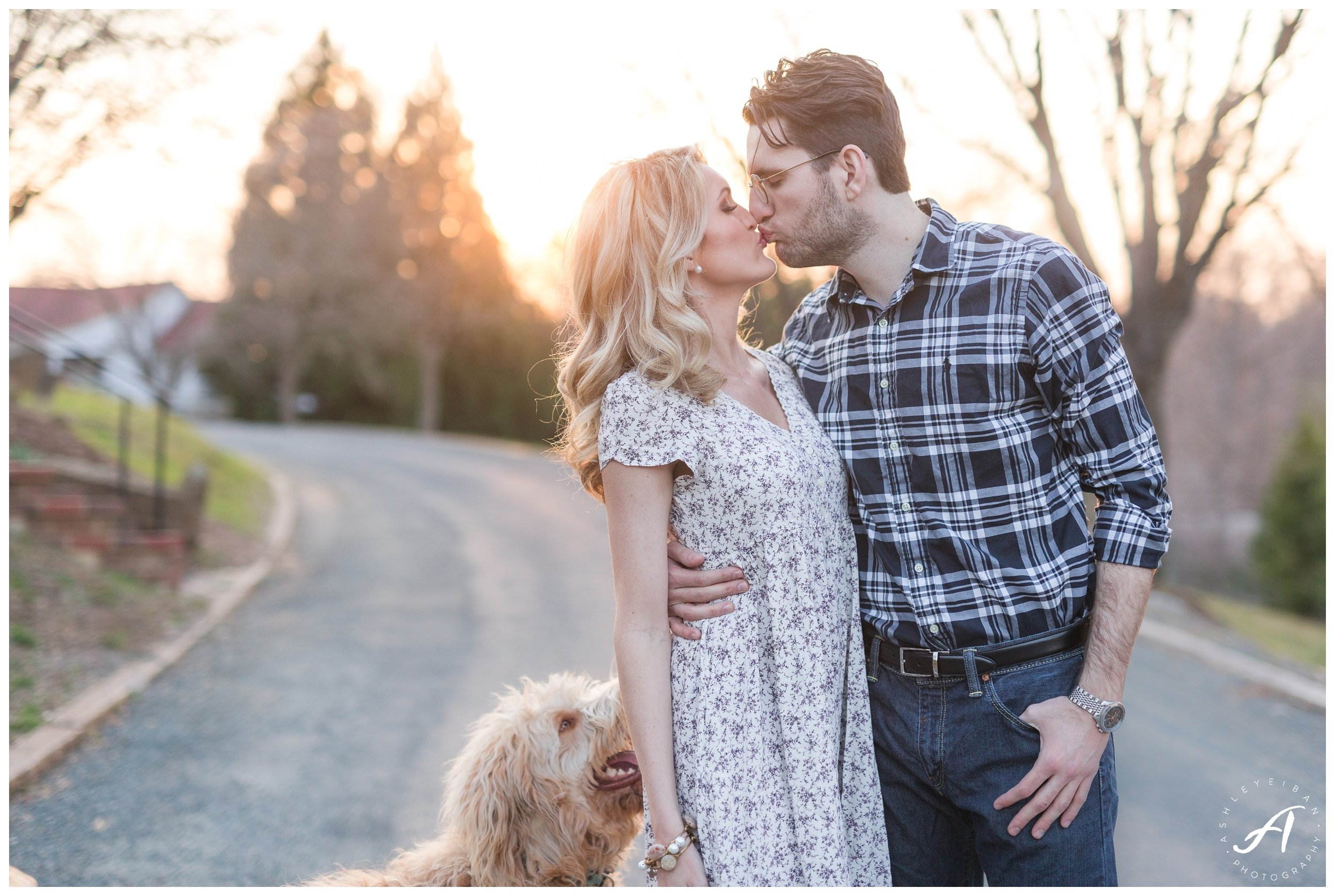 Charlottesville and Lynchburg wedding photographer || downtown lynchburg engagement session || Ashley Eiban Photography || www.ashleyeiban.com