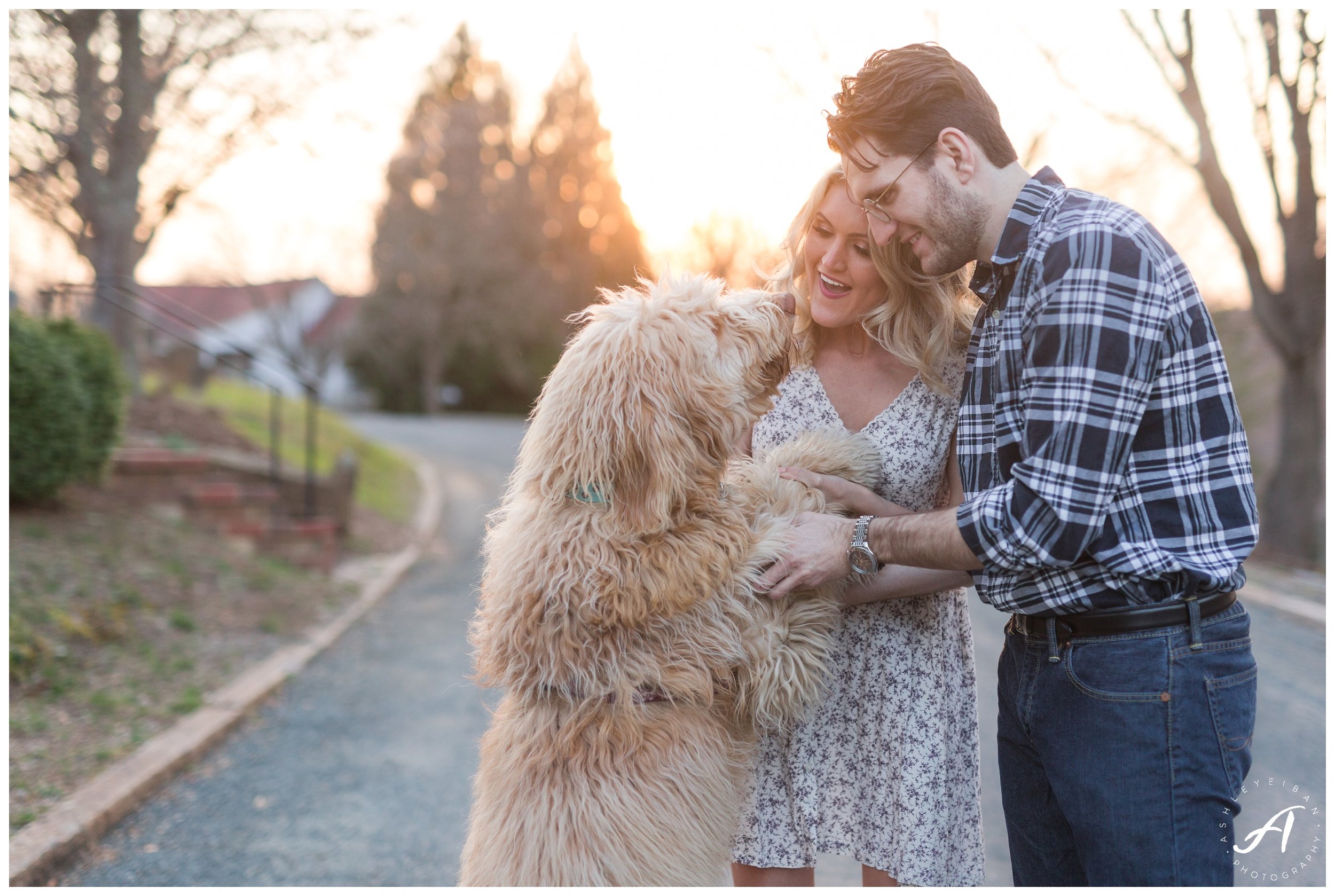 Charlottesville and Lynchburg wedding photographer || downtown lynchburg engagement session || Ashley Eiban Photography || www.ashleyeiban.com