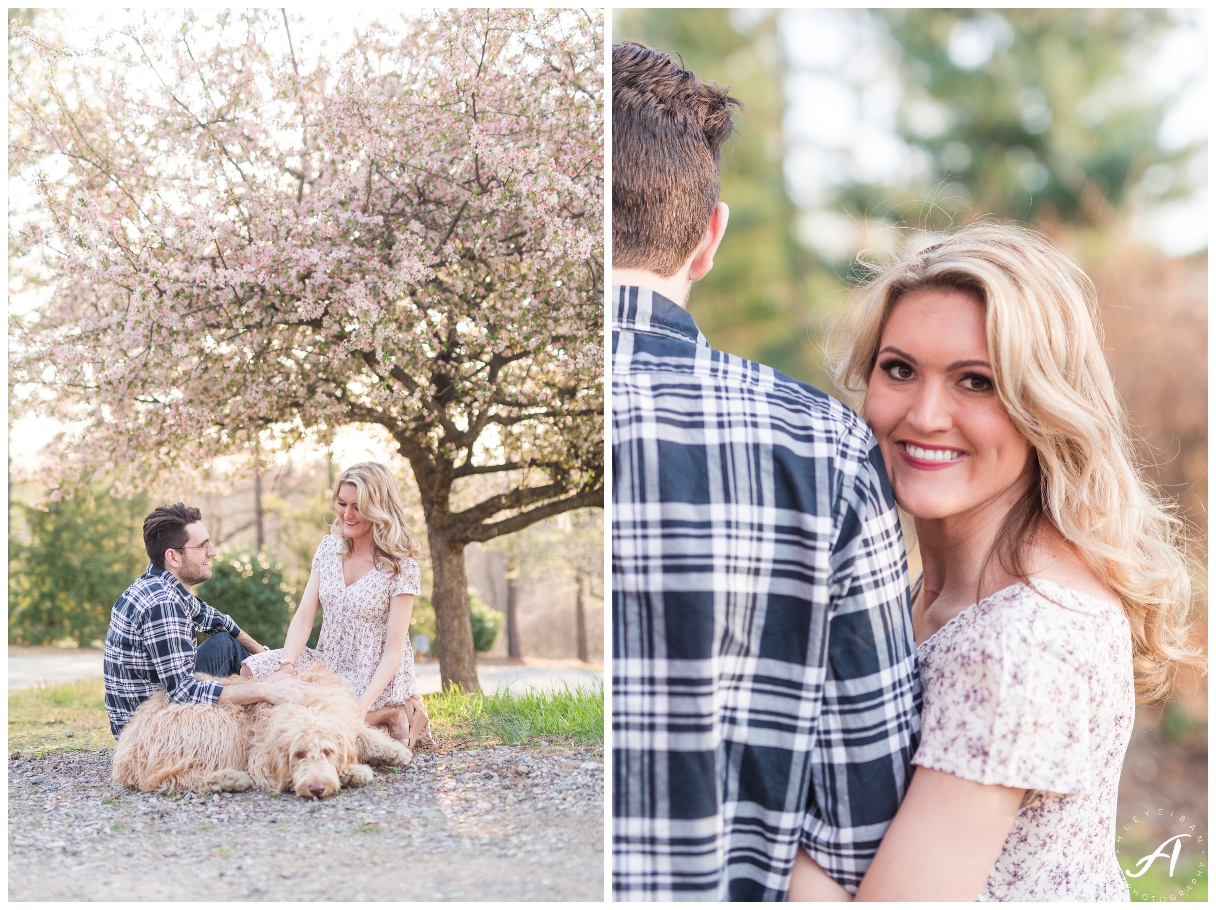 Charlottesville and Lynchburg wedding photographer || downtown lynchburg engagement session || Ashley Eiban Photography || www.ashleyeiban.com