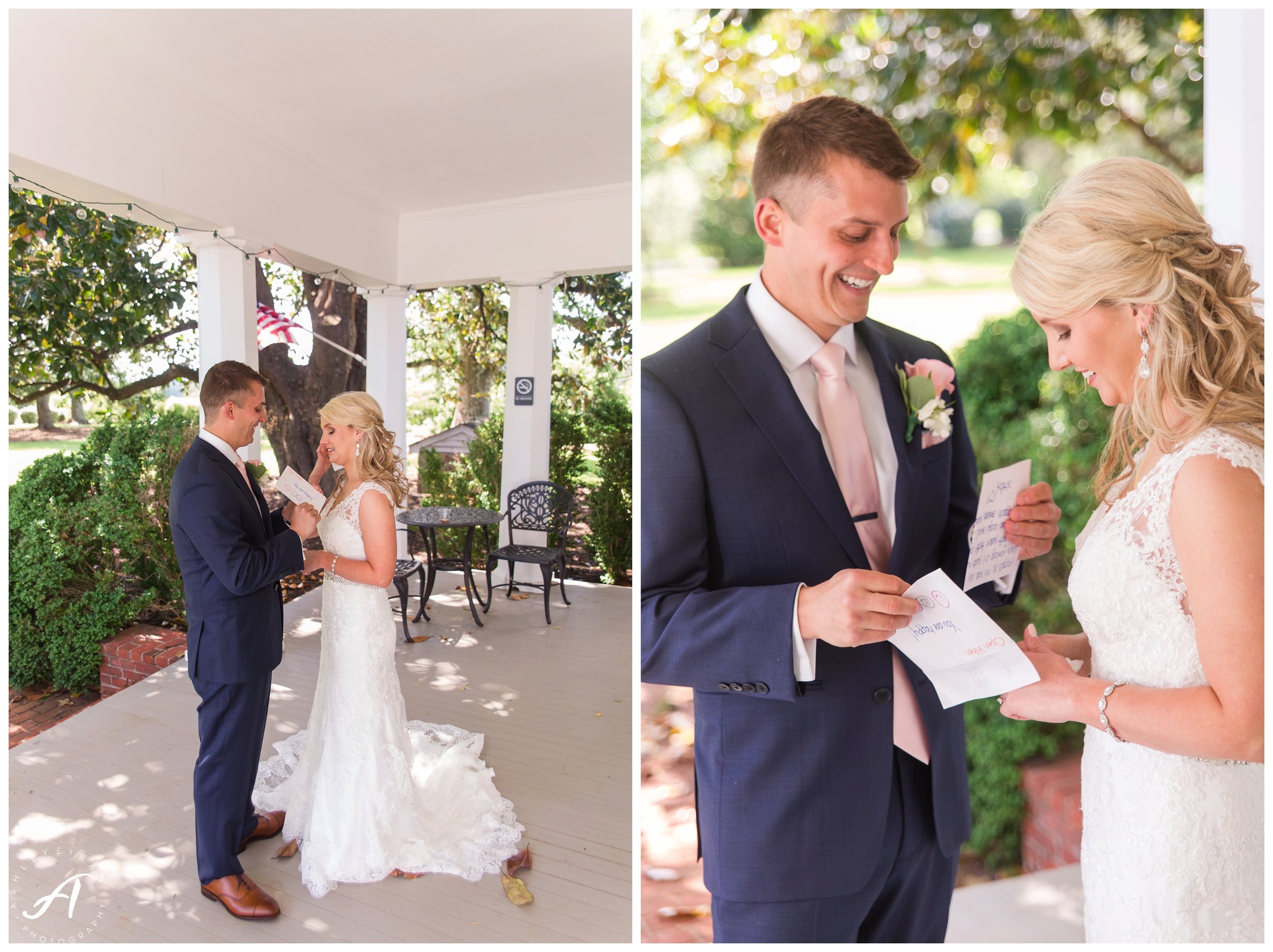 First Look moments || Spring Trivium Estate Wedding || blush and navy wedding || Ashley Eiban Photography || www.ashleyeiban.com