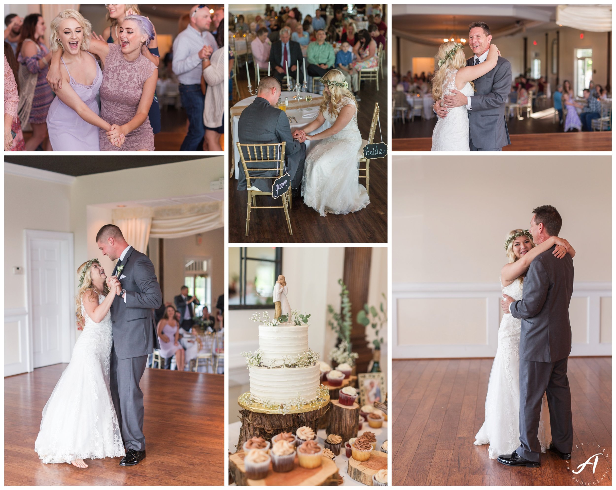 Garden Wedding at The Trivium Estate in Forest Virginia || Wedding Photographer in Charlottesville and Lynchburg VA || www.ashleyeiban.com