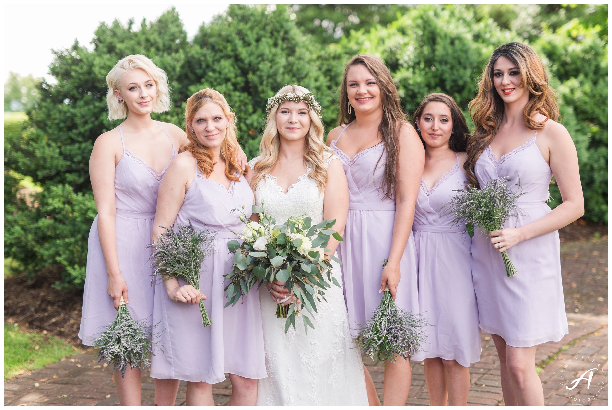 Garden Wedding at The Trivium Estate in Forest Virginia || Wedding Photographer in Charlottesville and Lynchburg VA || www.ashleyeiban.com