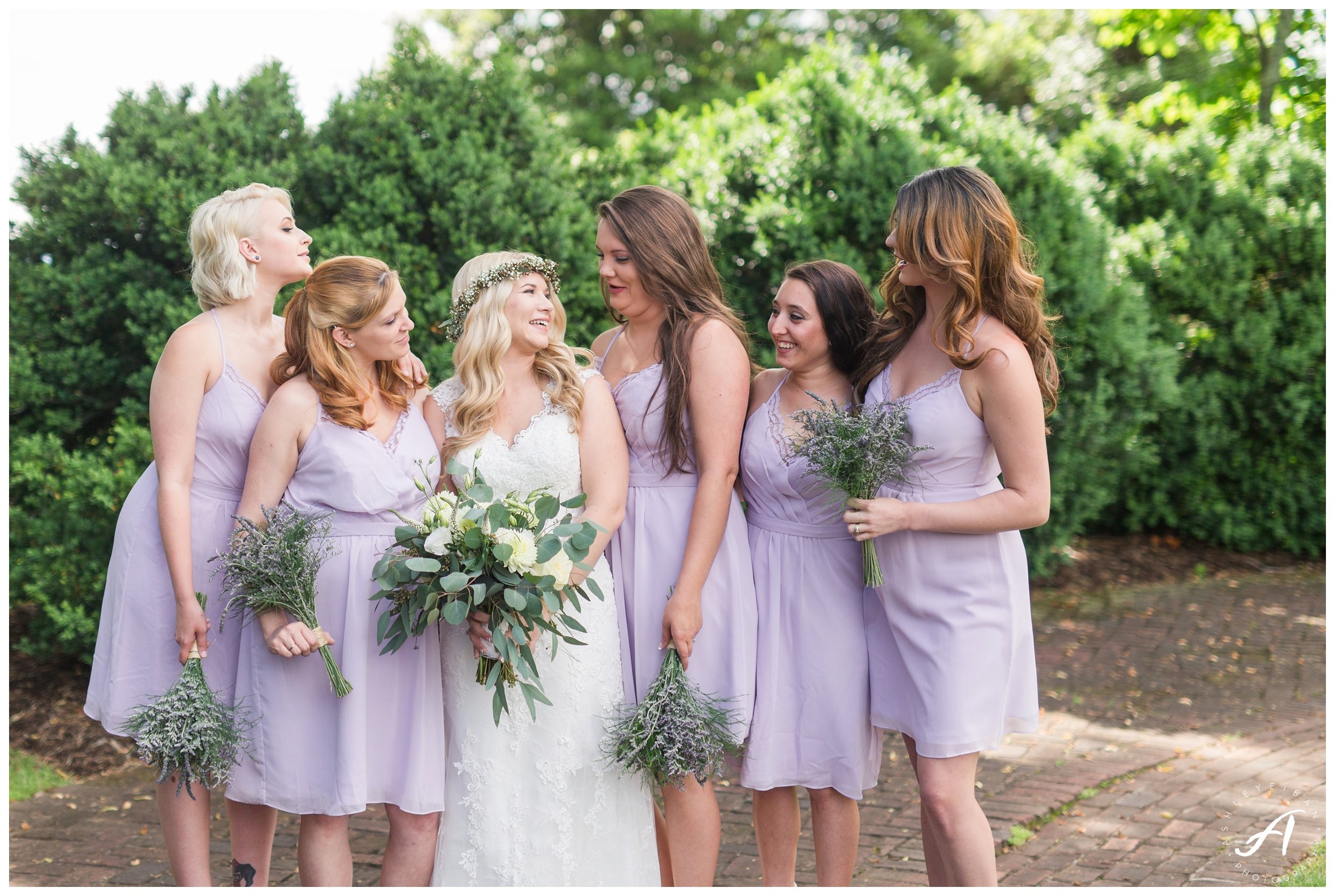 Garden Wedding at The Trivium Estate in Forest Virginia || Wedding Photographer in Charlottesville and Lynchburg VA || www.ashleyeiban.com