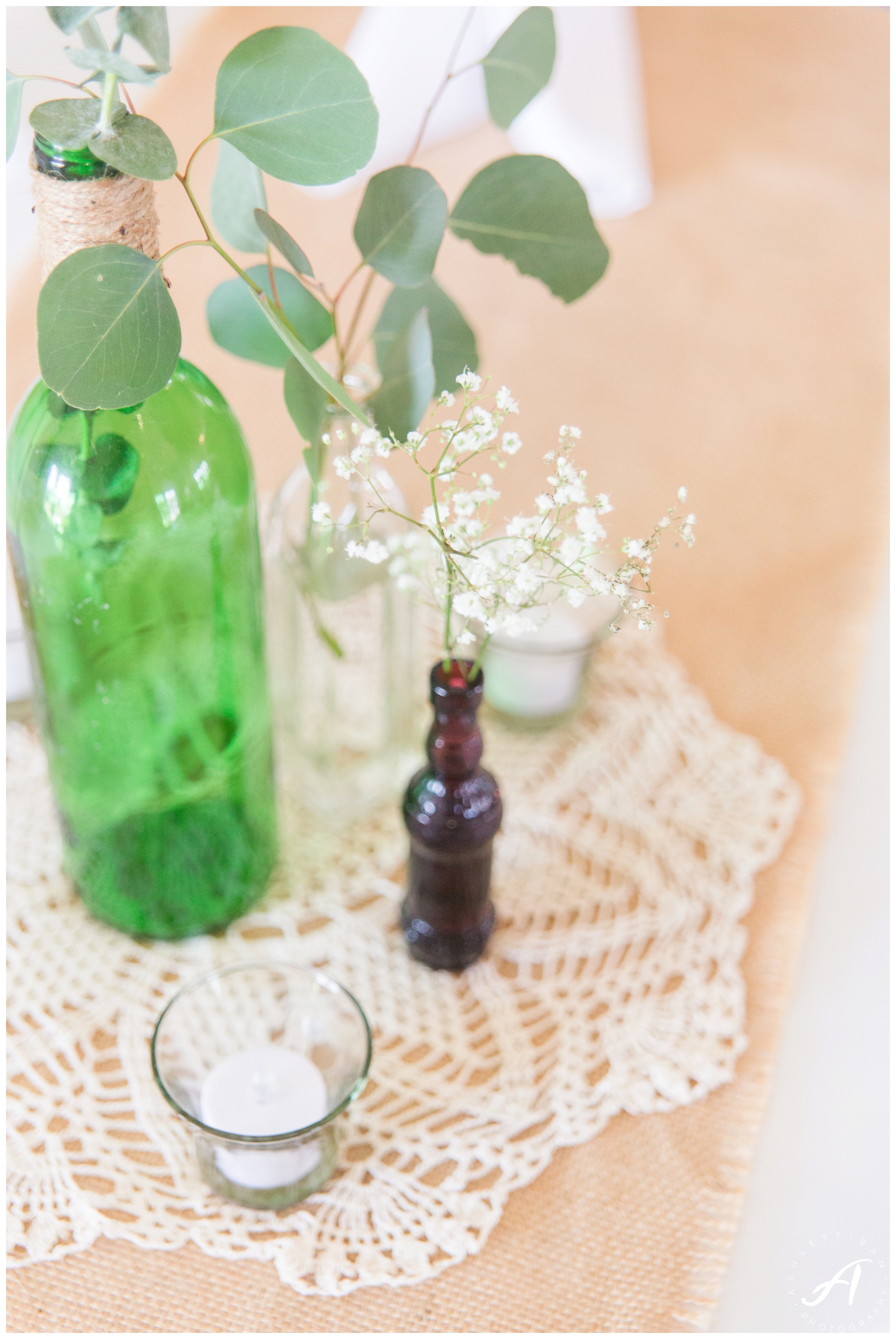 Garden Wedding at The Trivium Estate in Forest Virginia || Wedding Photographer in Charlottesville and Lynchburg VA || www.ashleyeiban.com
