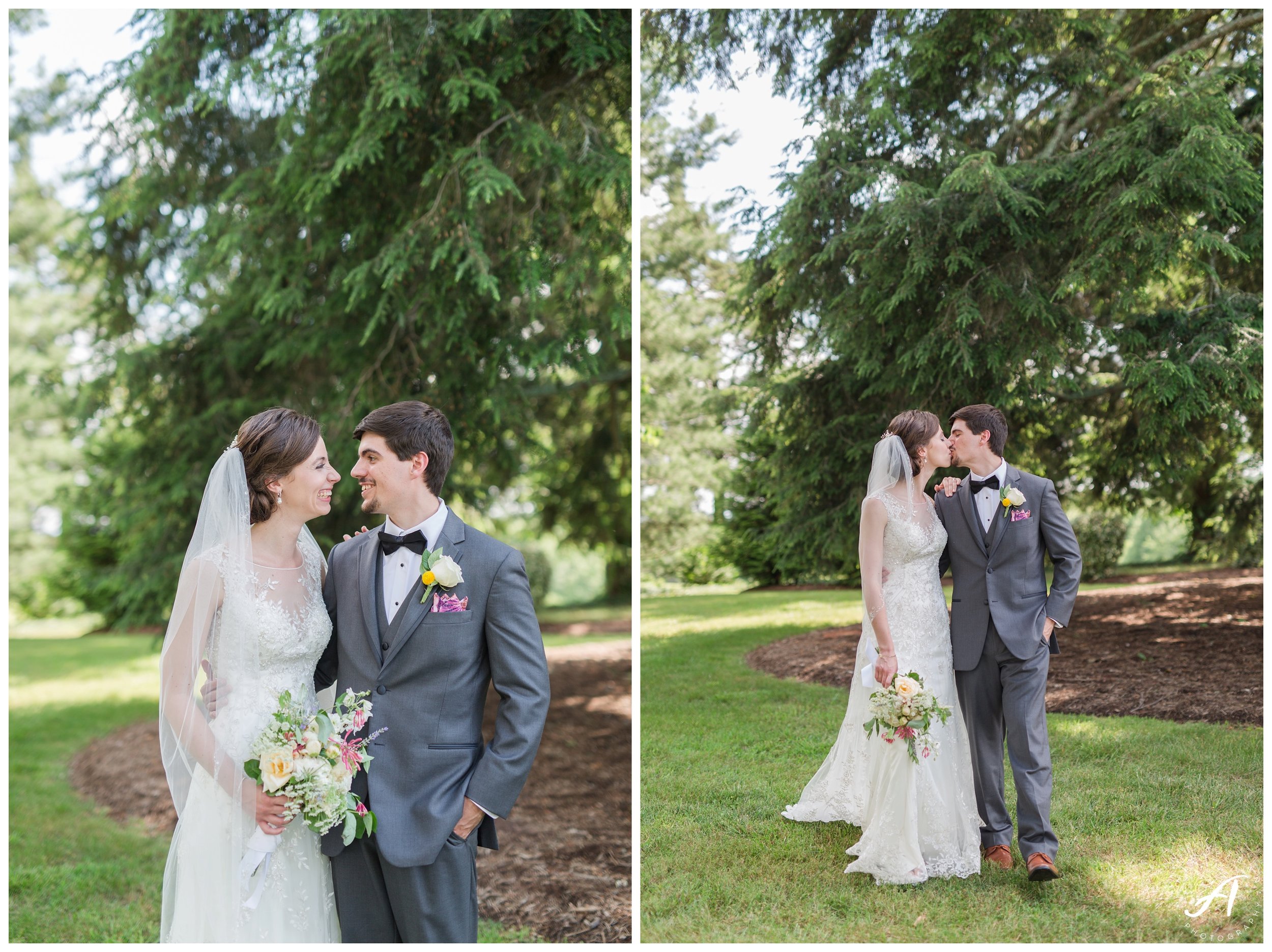 Charlottesville and Lynchburg Wedding Photographer || The Trivium Estate Wedding || www.ashleyeiban.com