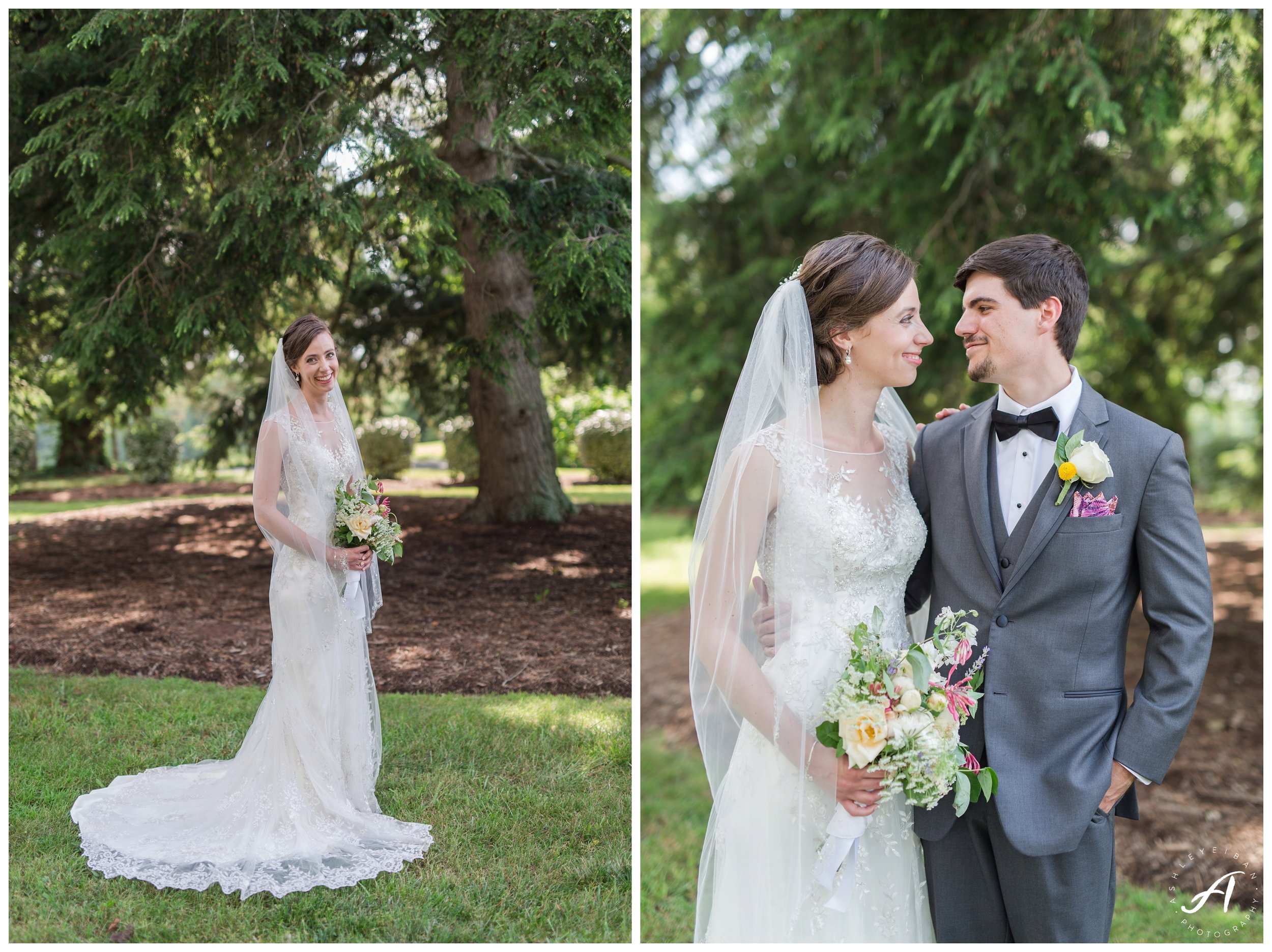 Charlottesville and Lynchburg Wedding Photographer || The Trivium Estate Wedding || www.ashleyeiban.com