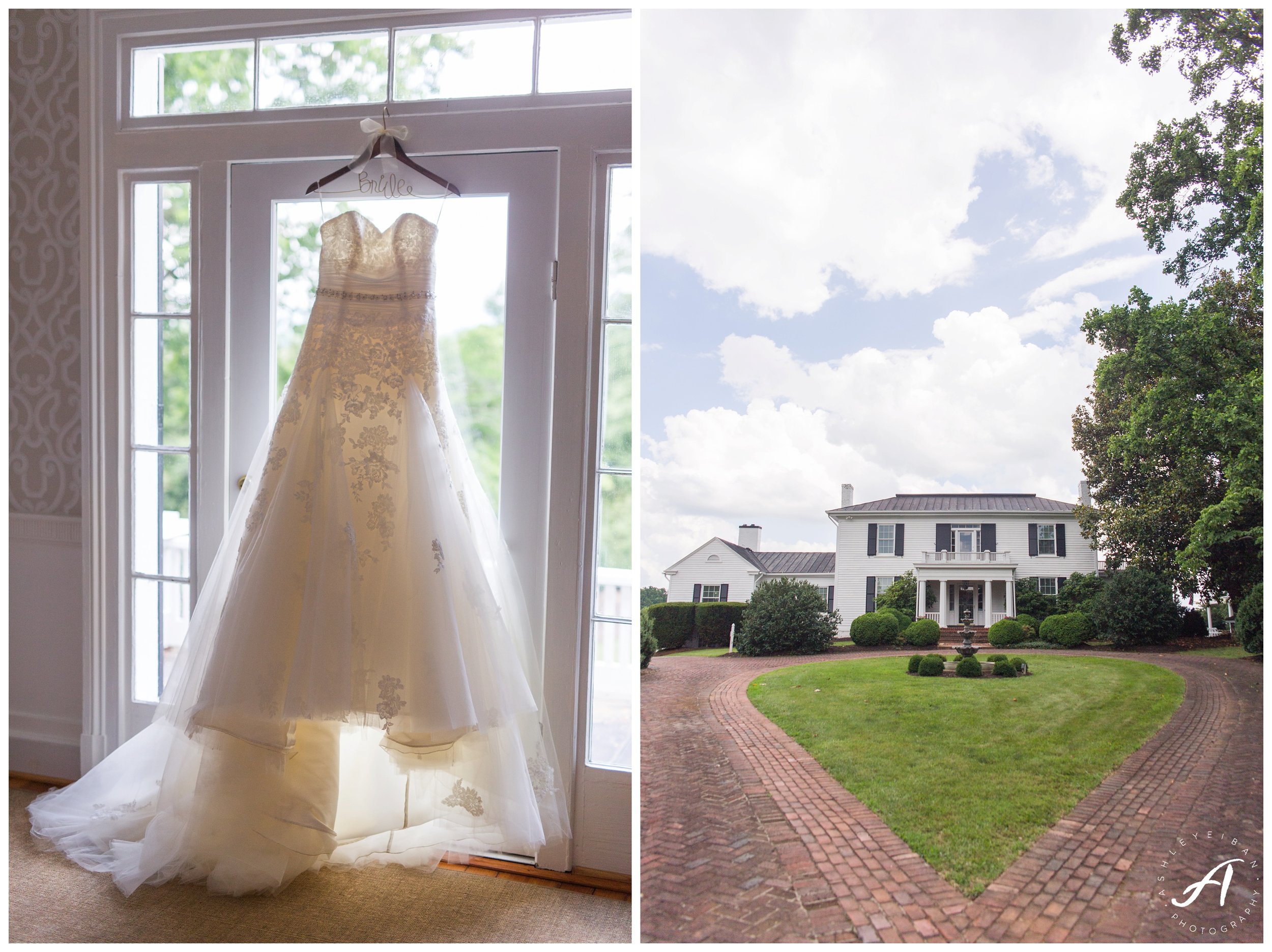 Charlottesville and Lynchburg Wedding Photography at The Trivium Estate || www.ashleyeiban.com