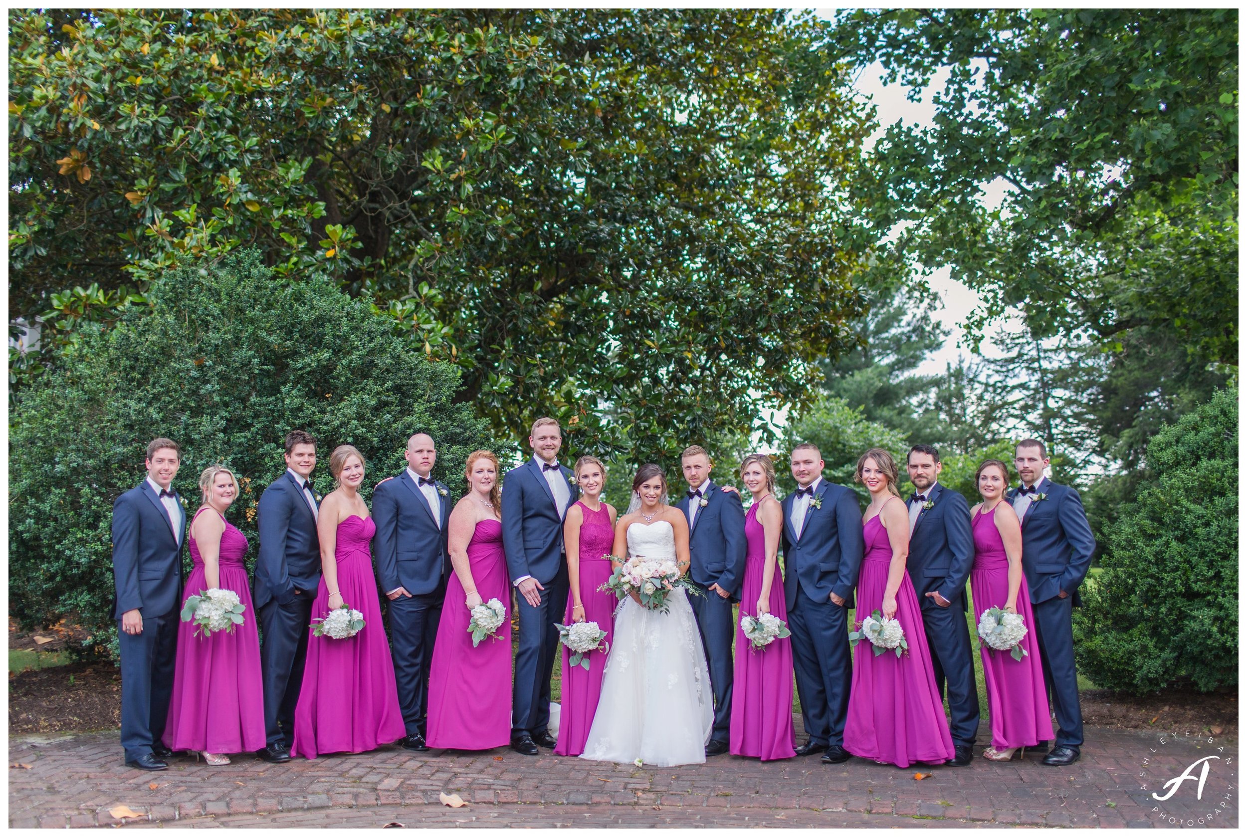 Charlottesville and Lynchburg Wedding Photography at The Trivium Estate || www.ashleyeiban.com