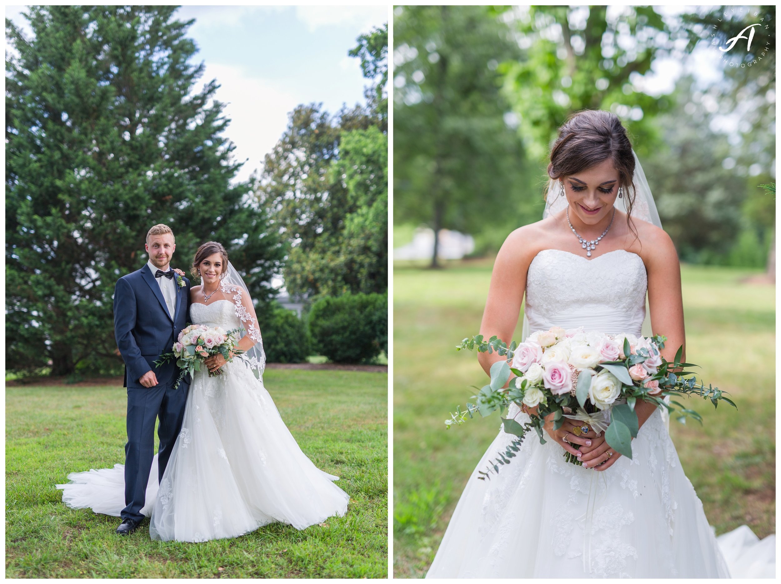 Charlottesville and Lynchburg Wedding Photography at The Trivium Estate || www.ashleyeiban.com
