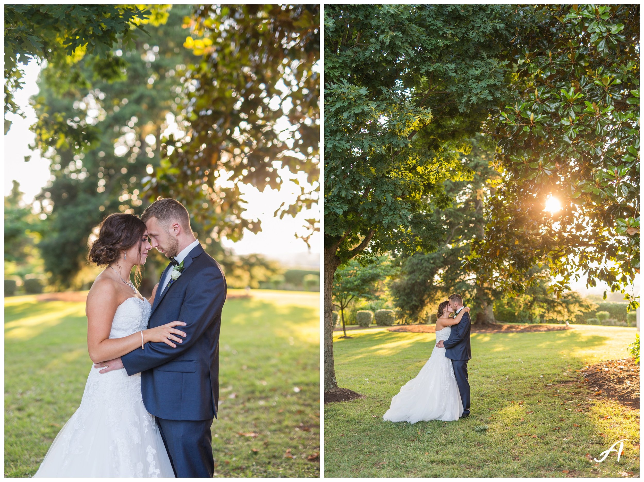 Charlottesville and Lynchburg Wedding Photography at The Trivium Estate || www.ashleyeiban.com