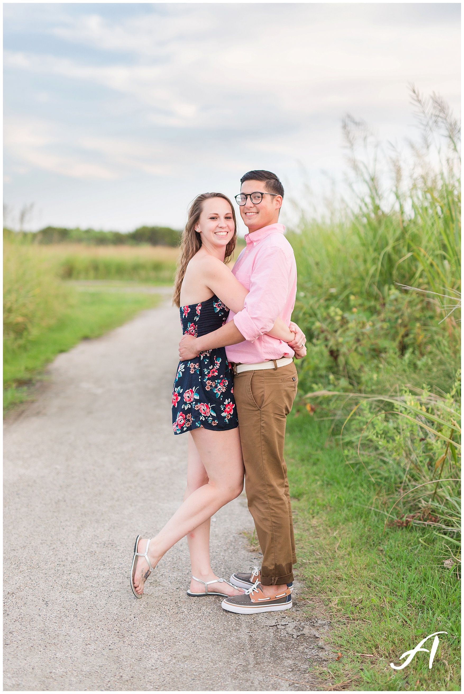 Virginia Beach Engagement Session at Back Bay || Central Virginia Wedding and Portrait Photographer || www.ashleyeiban.com