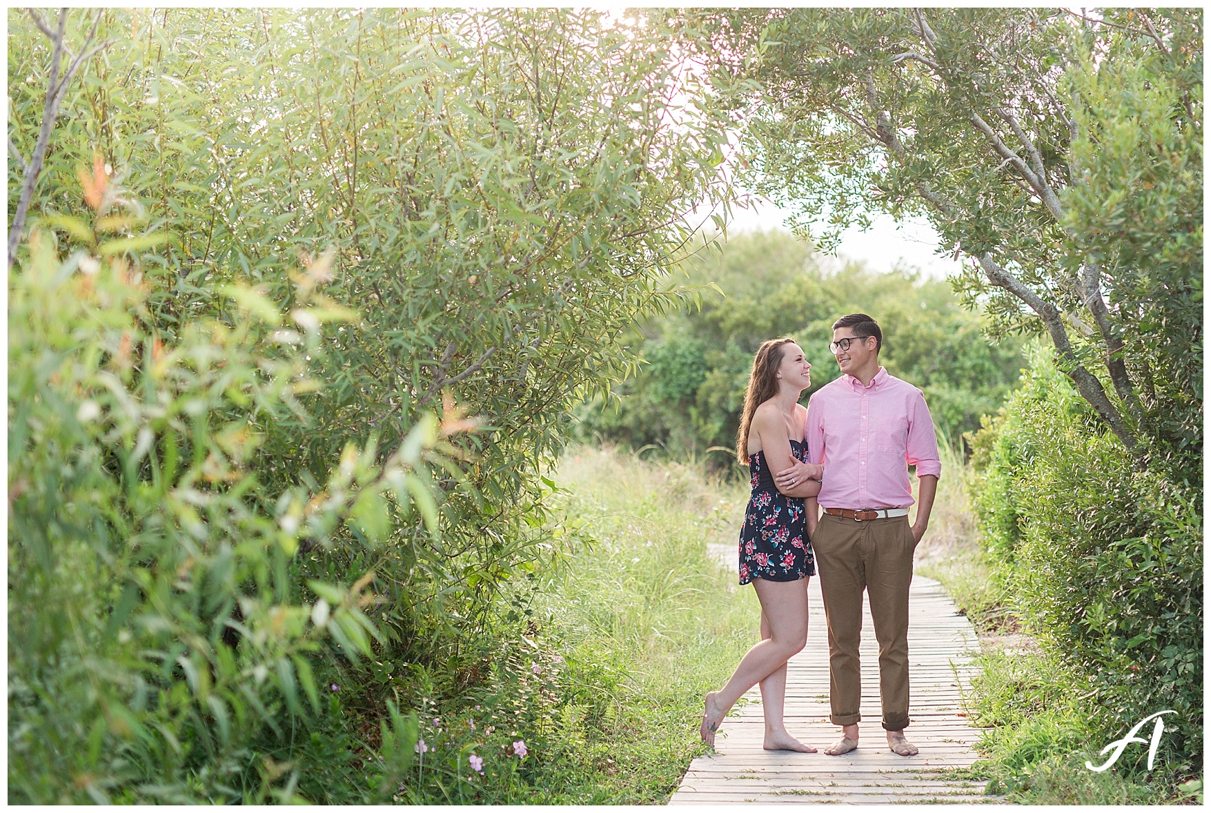 Virginia Beach Engagement Session at Back Bay || Central Virginia Wedding and Portrait Photographer || www.ashleyeiban.com