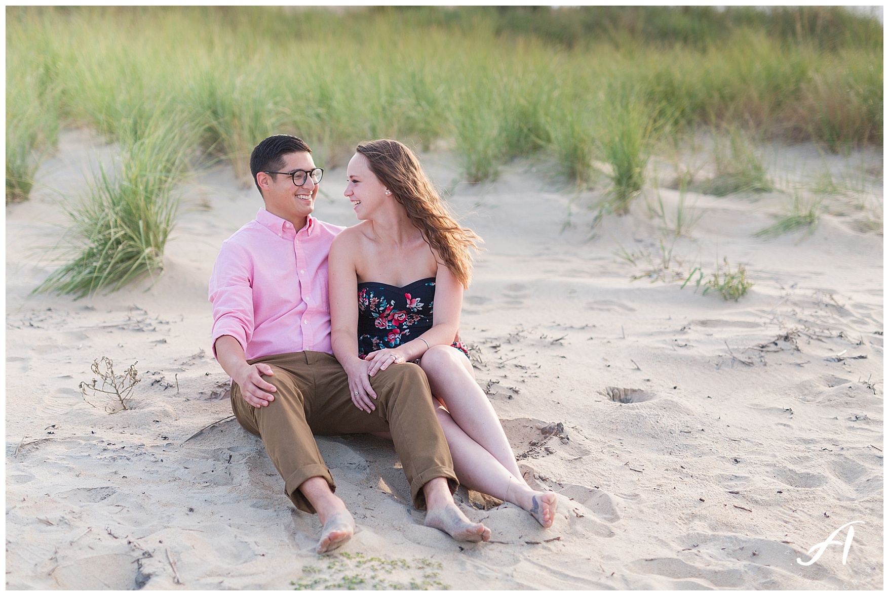 Virginia Beach Engagement Session at Back Bay || Central Virginia Wedding and Portrait Photographer || www.ashleyeiban.com