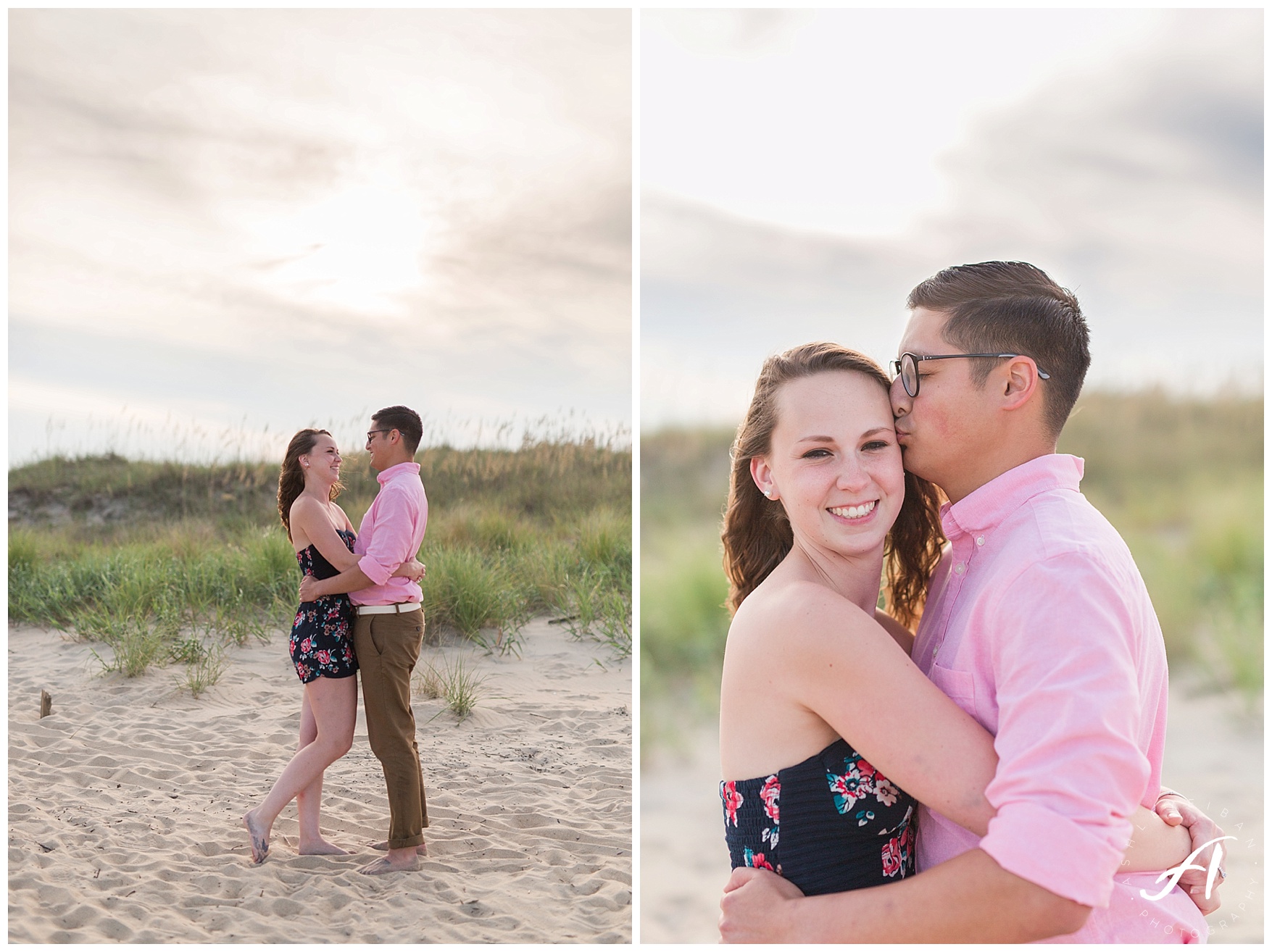 Virginia Beach Engagement Session at Back Bay || Central Virginia Wedding and Portrait Photographer || www.ashleyeiban.com