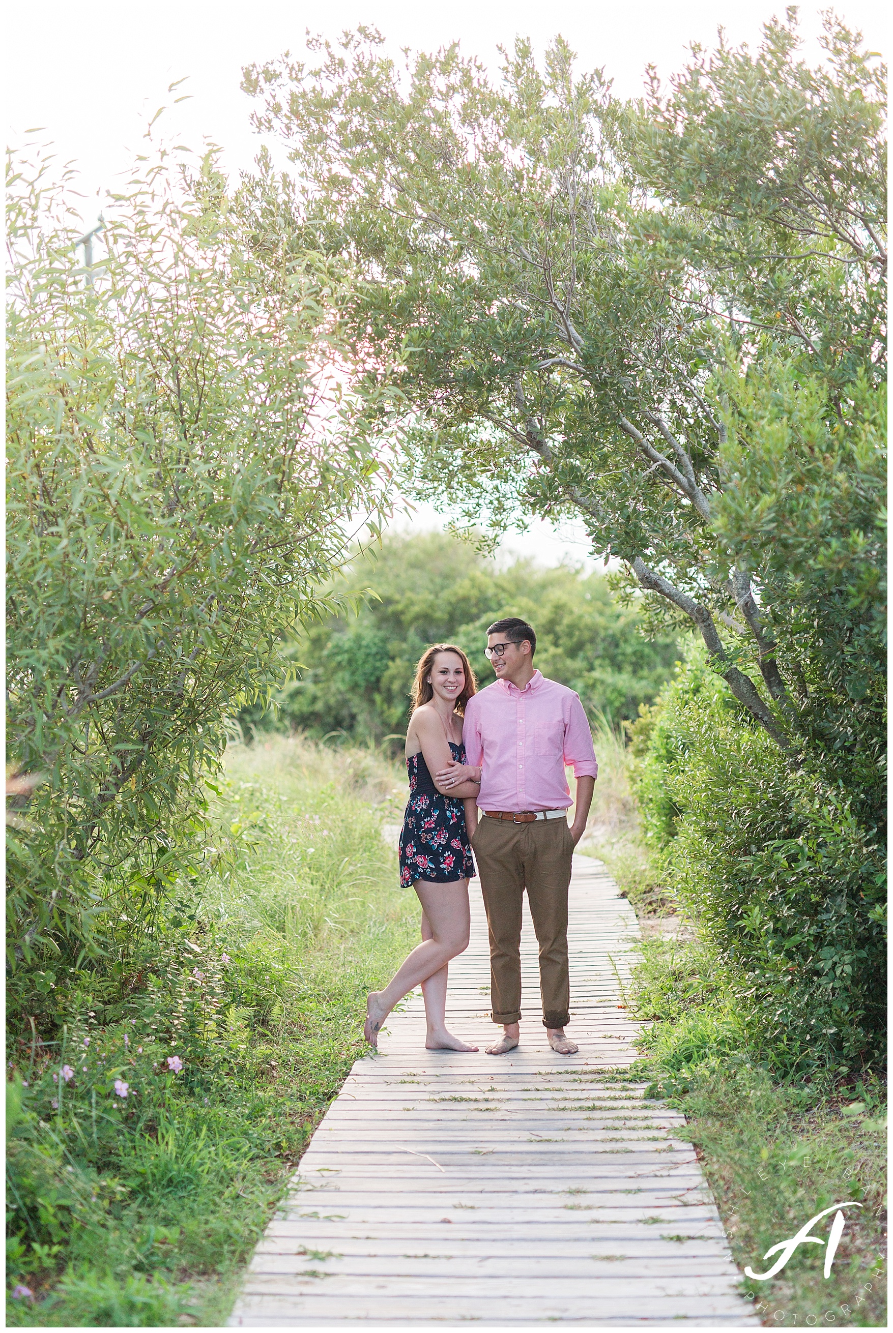 Virginia Beach Engagement Session at Back Bay || Central Virginia Wedding and Portrait Photographer || www.ashleyeiban.com