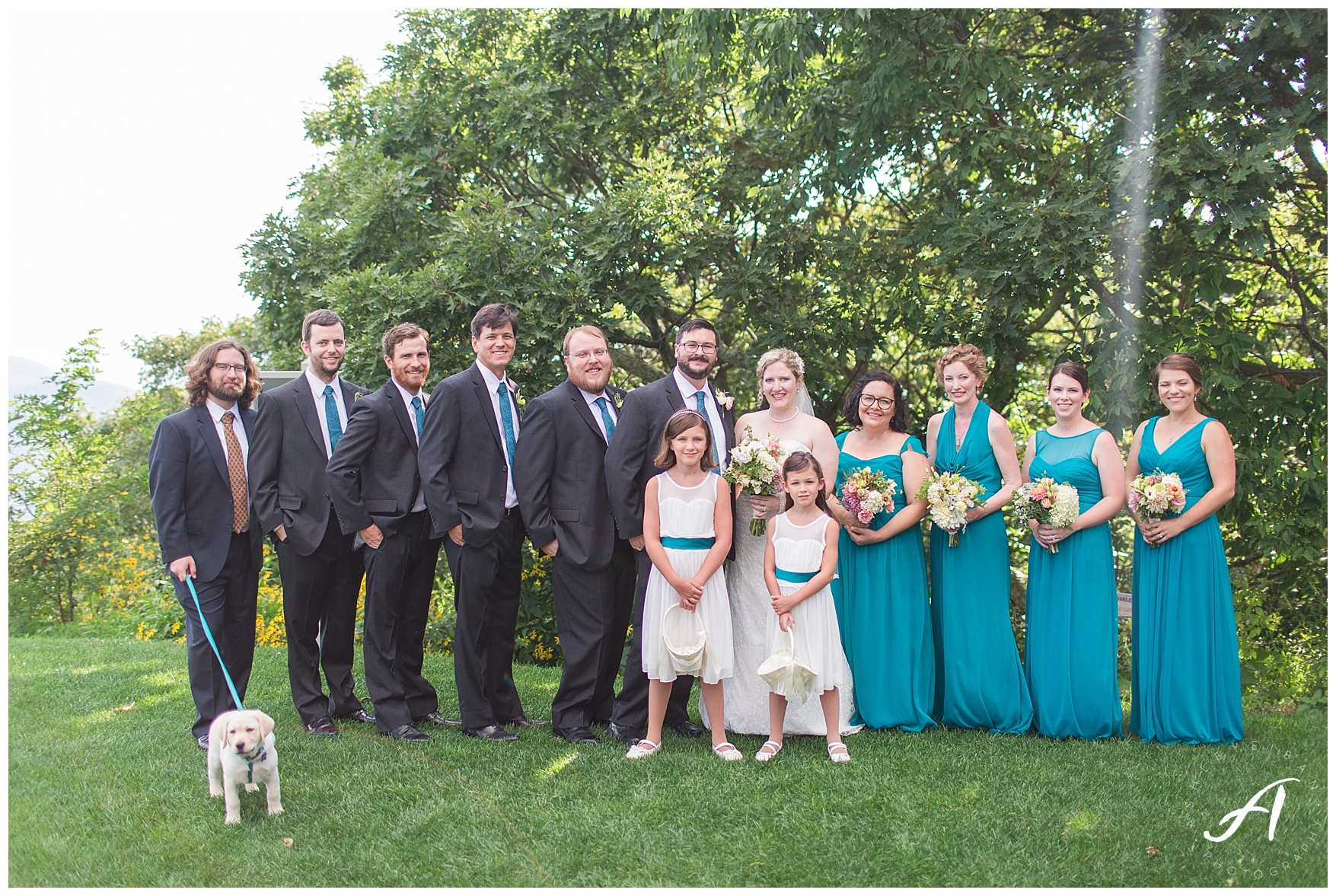 Mountain View Wedding || Central Virginia, Wintergreen Resort Wedding || Ashley Eiban Photography || www.ashleyeiban.com