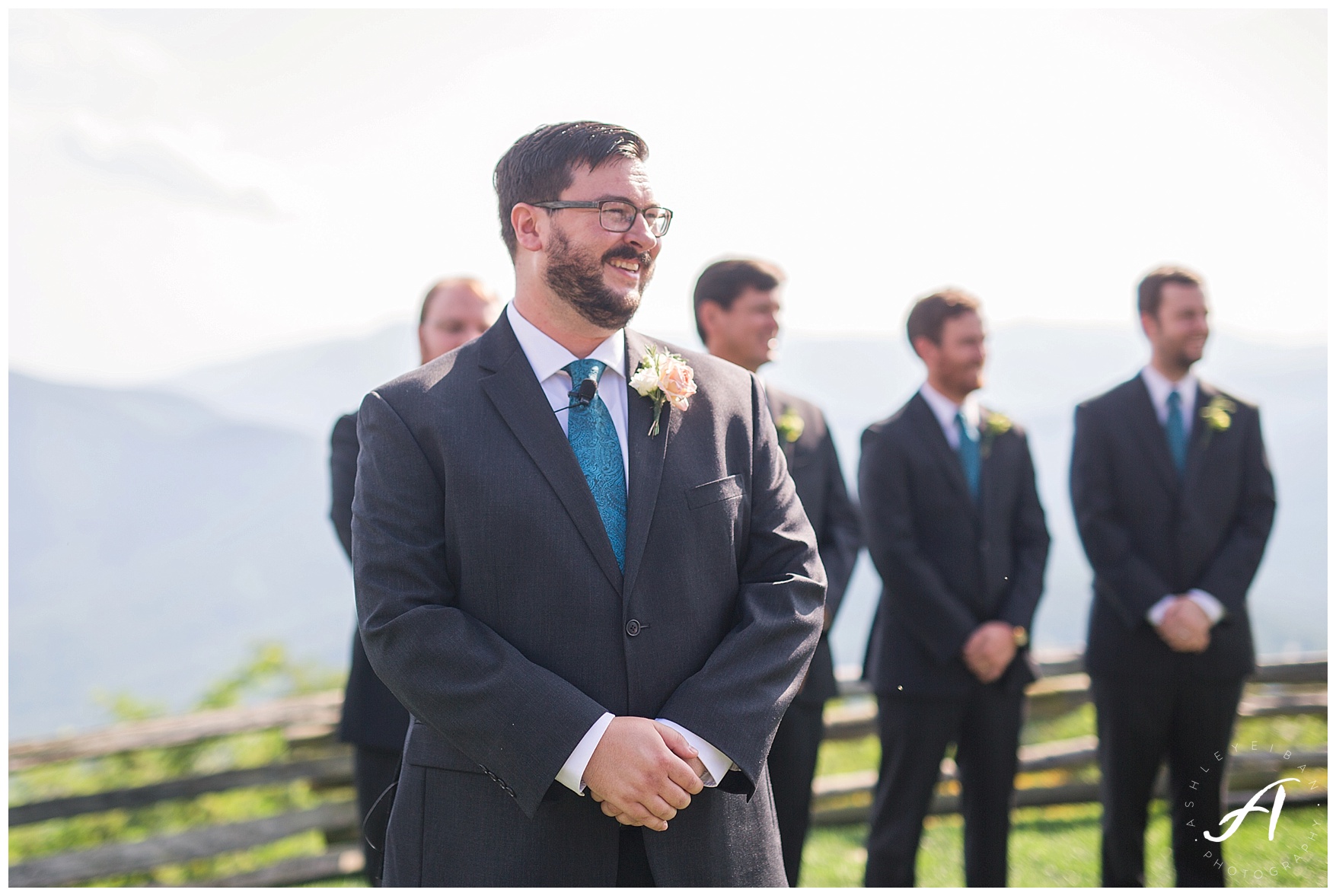 Mountain View Wedding || Central Virginia, Wintergreen Resort Wedding || Ashley Eiban Photography || www.ashleyeiban.com