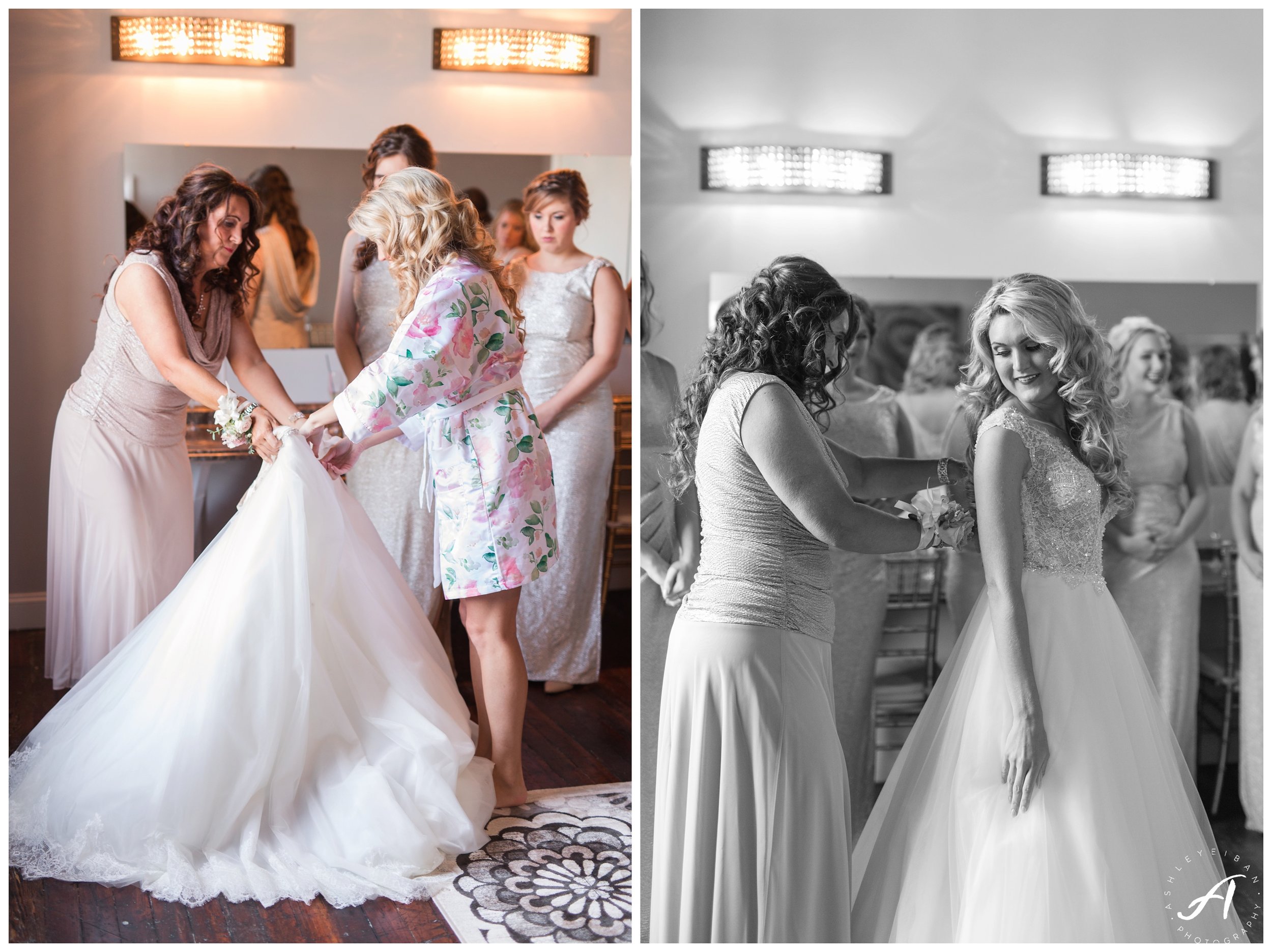 Downtown Lynchburg wedding at Tresca on 8th || Ashley Eiban Photography || www.ashleyeiban.com