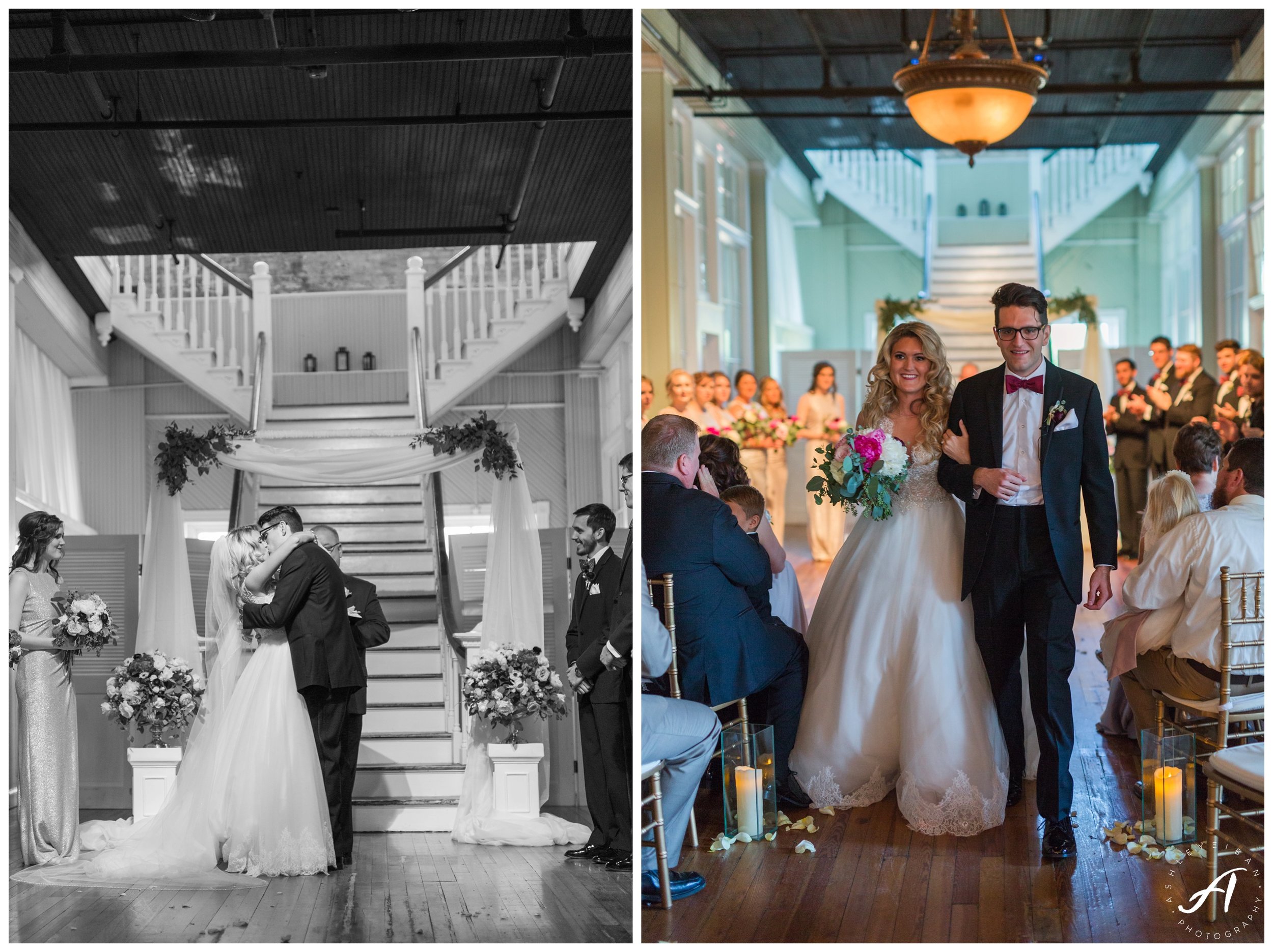 Downtown Lynchburg wedding at Tresca on 8th || Ashley Eiban Photography || www.ashleyeiban.com