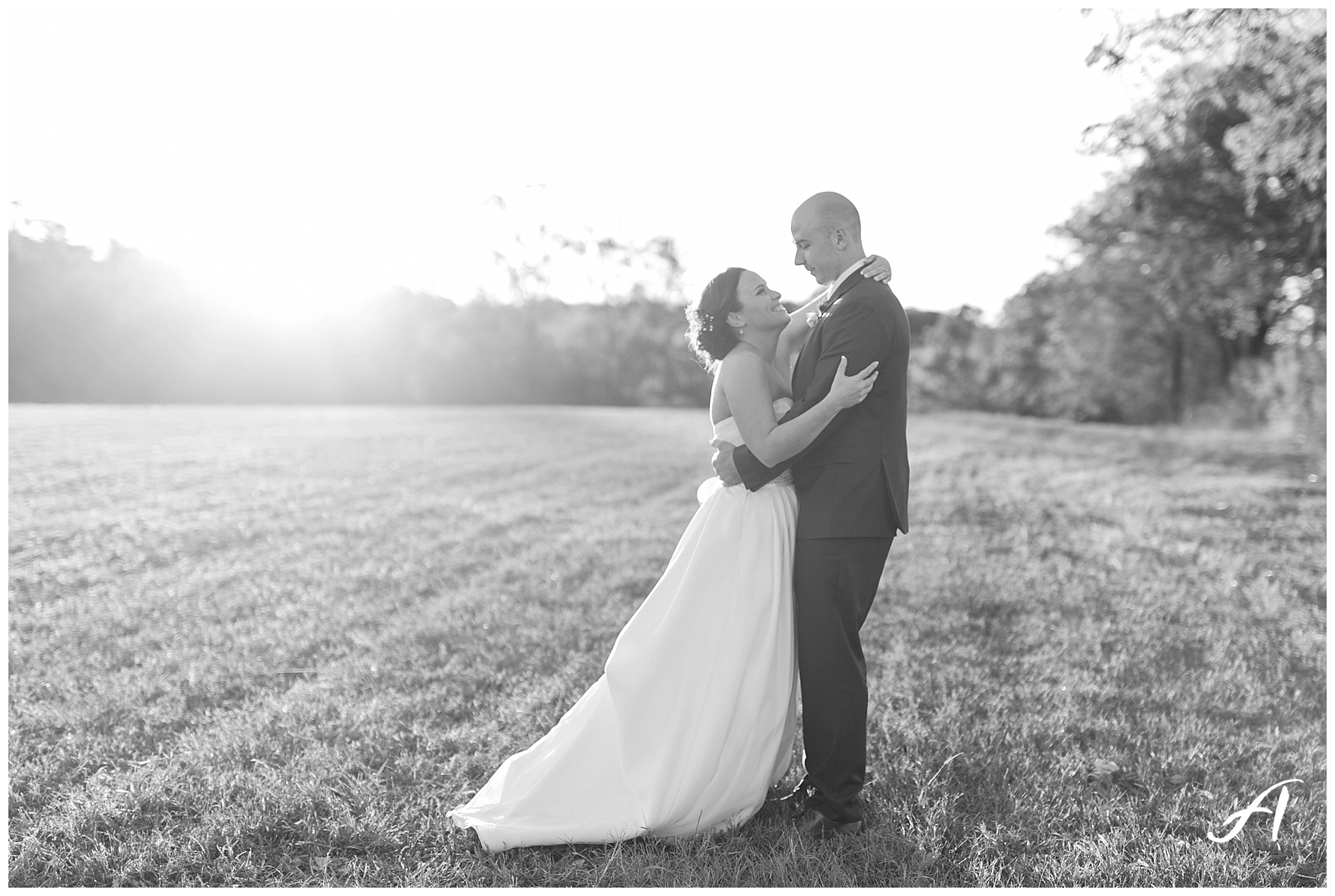 Outdoor Mountain View Wedding || On the Glen at Glenburn Farms Wedding || www.ashleyeiban.com