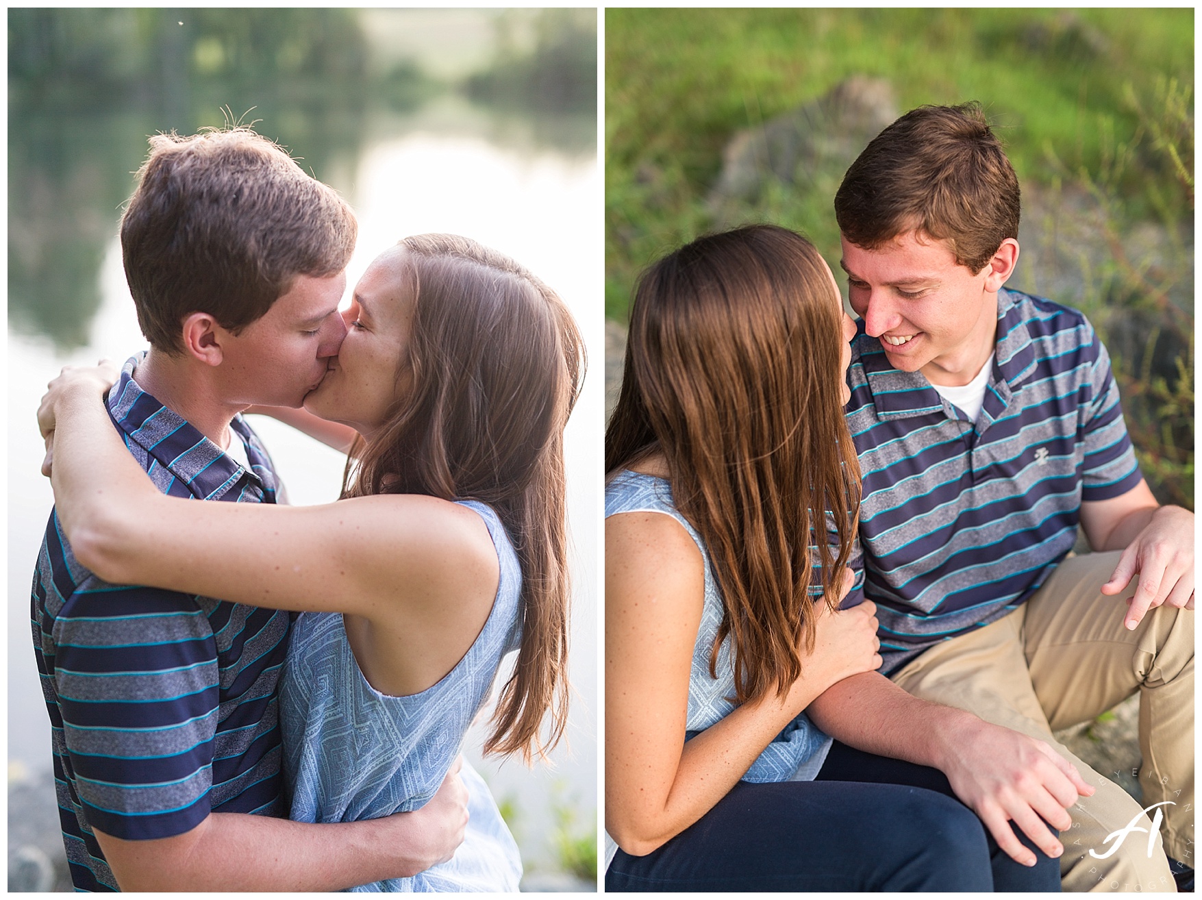 Lynchburg and Charlottesville Wedding and Engagement Photographer || Sweet Briar College Engagement || www.ashleyeiban.com