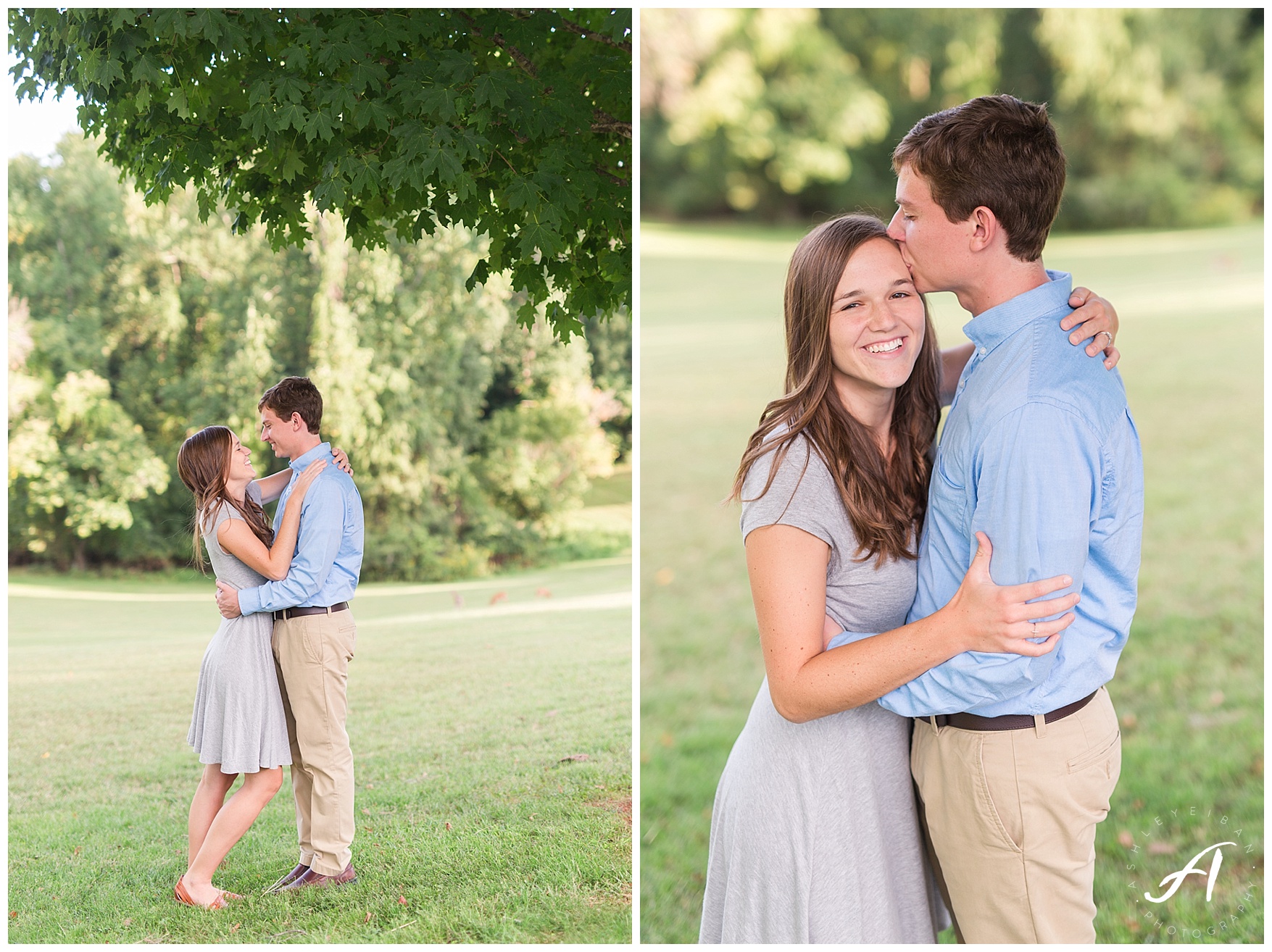 Lynchburg and Charlottesville Wedding and Engagement Photographer || Sweet Briar College Engagement || www.ashleyeiban.com