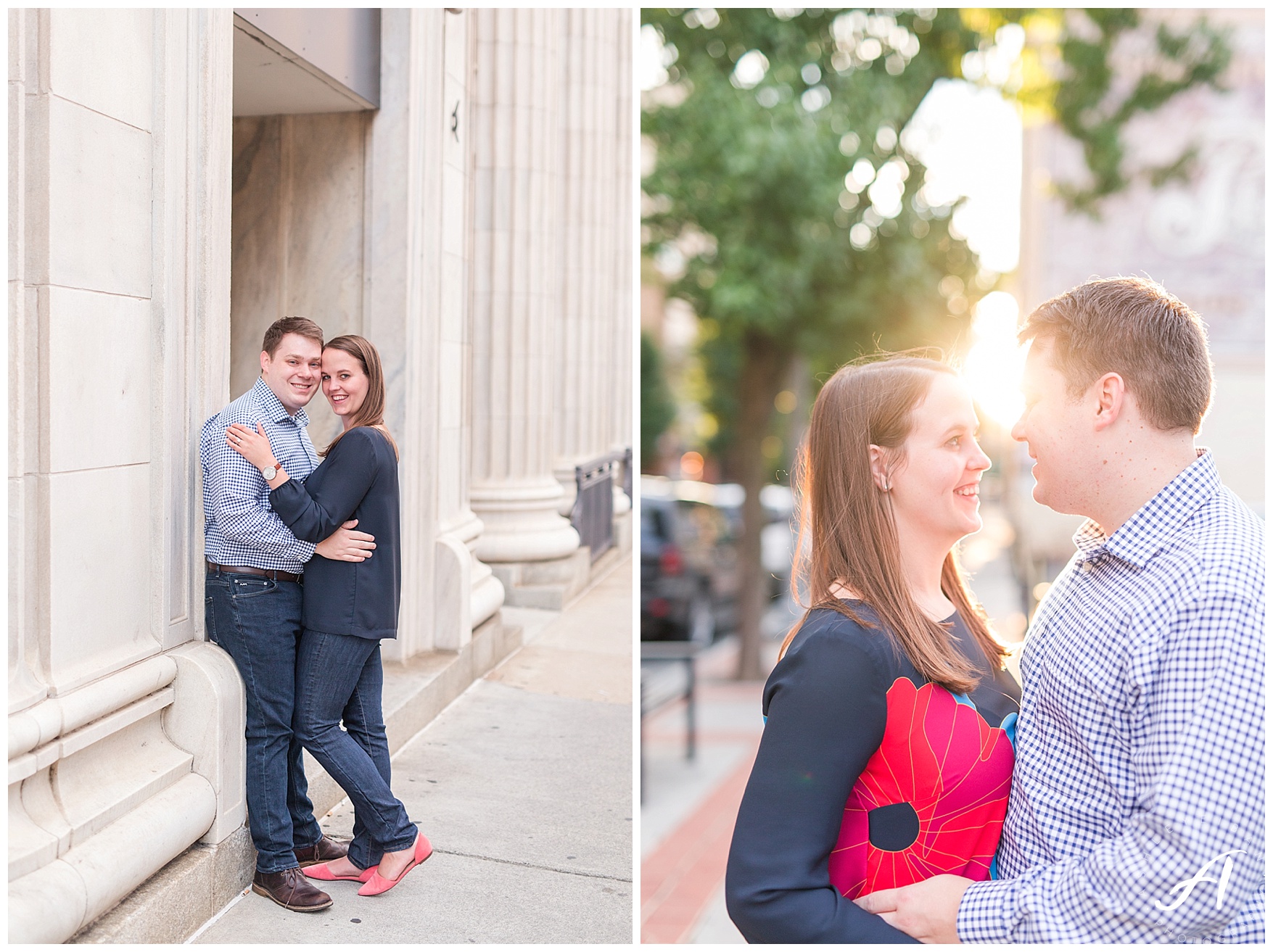 Roanoke and Charlottesville Wedding Photographer || Roanoke Engagement Session || www.ashleyeiban.com