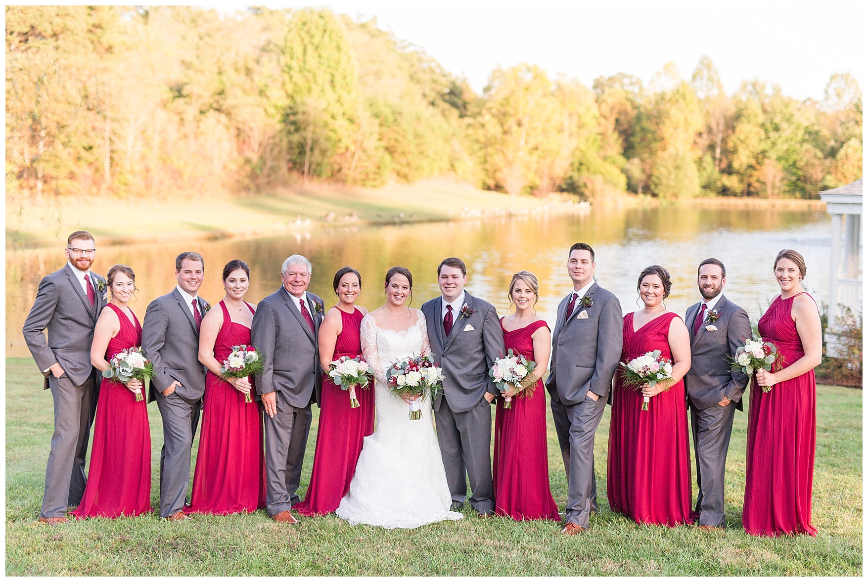 Charlottesville and Lynchburg Wedding Photographer || Fall Trivium Estate Wedding || Ashley Eiban Photography || www.ashleyeiban.com