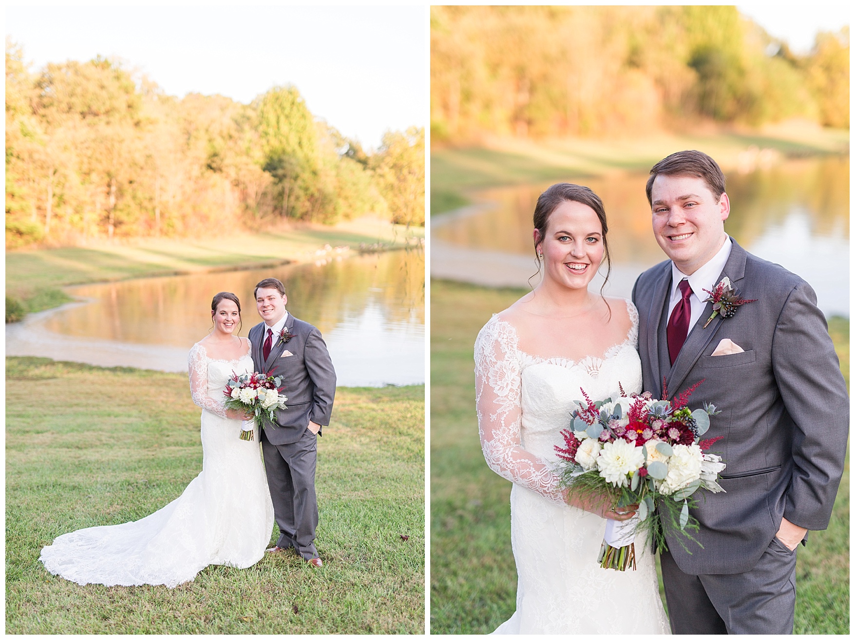 Charlottesville and Lynchburg Wedding Photographer || Fall Trivium Estate Wedding || Ashley Eiban Photography || www.ashleyeiban.com