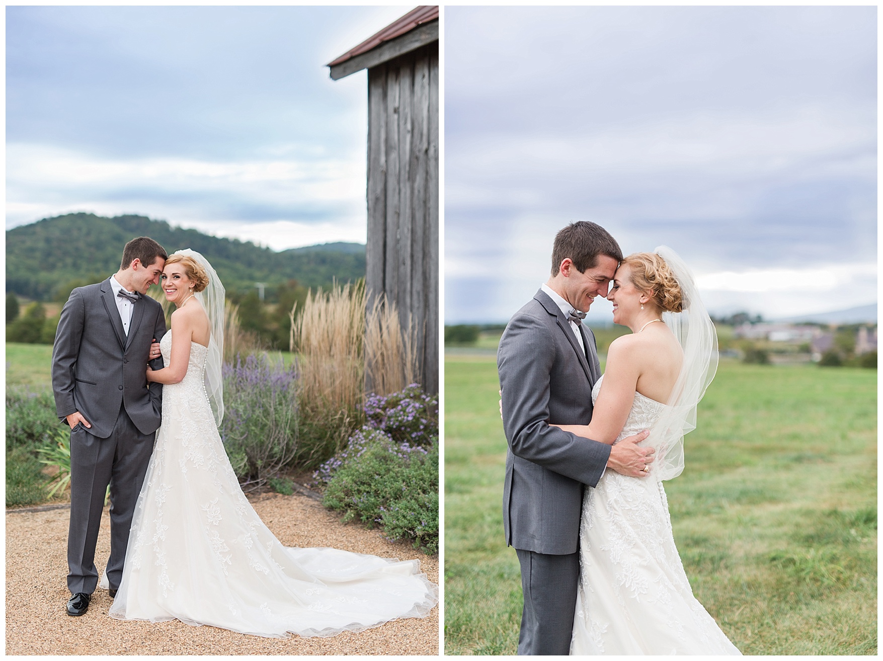 Early Mountain Vineyard Wedding || Charlottesville VA Wedding Photographer || www.ashleyeiban.com