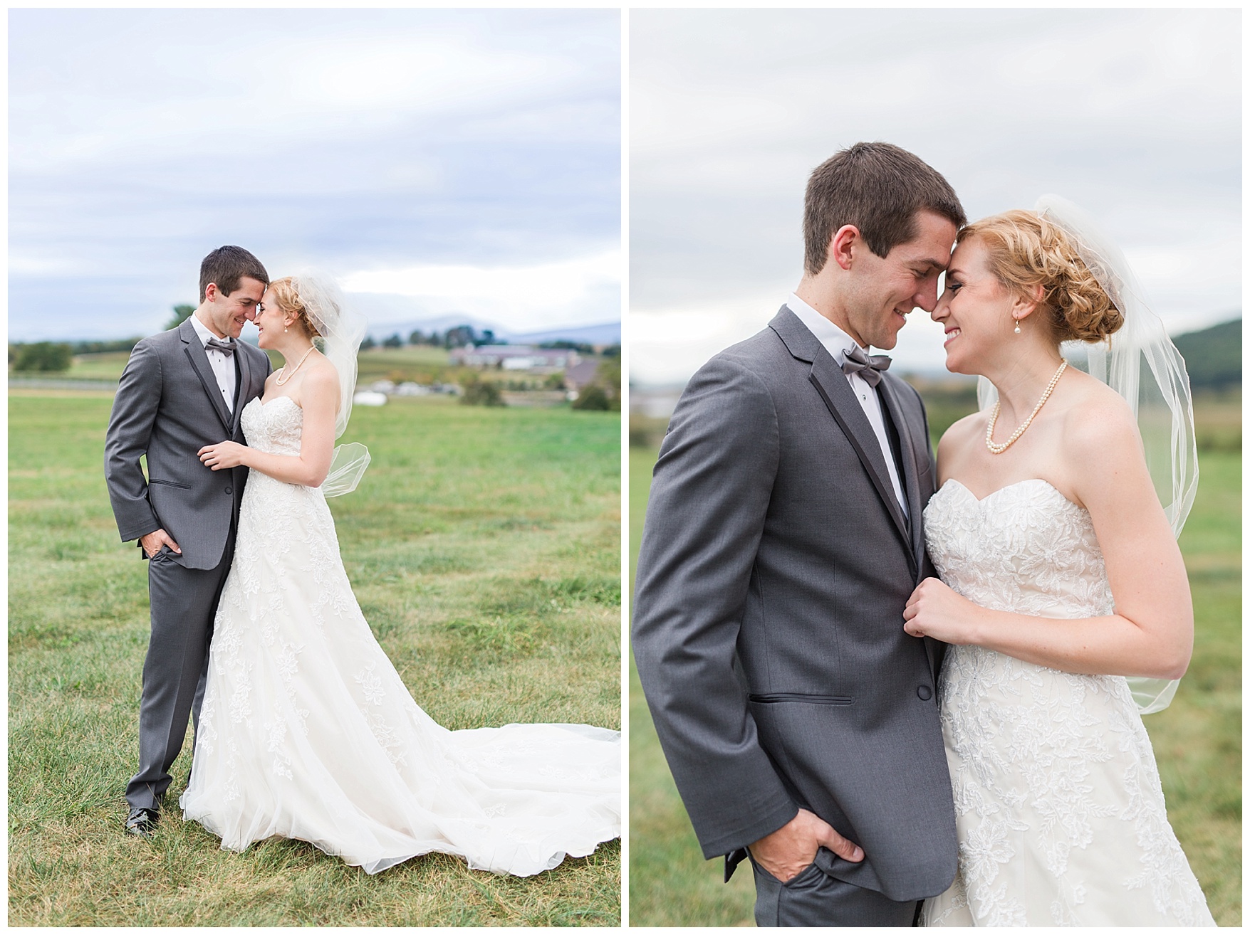 Early Mountain Vineyard Wedding || Charlottesville VA Wedding Photographer || www.ashleyeiban.com