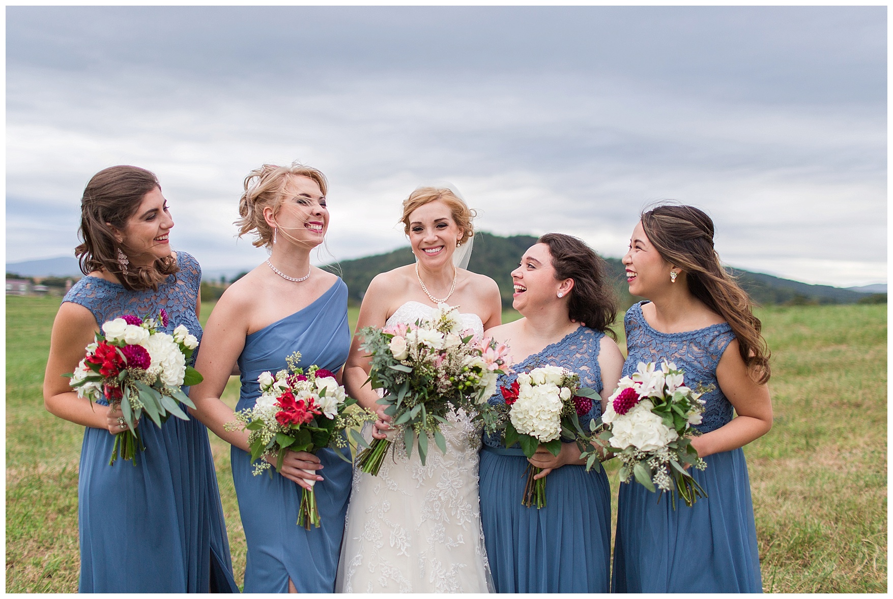 Early Mountain Vineyard Wedding || Charlottesville VA Wedding Photographer || www.ashleyeiban.com