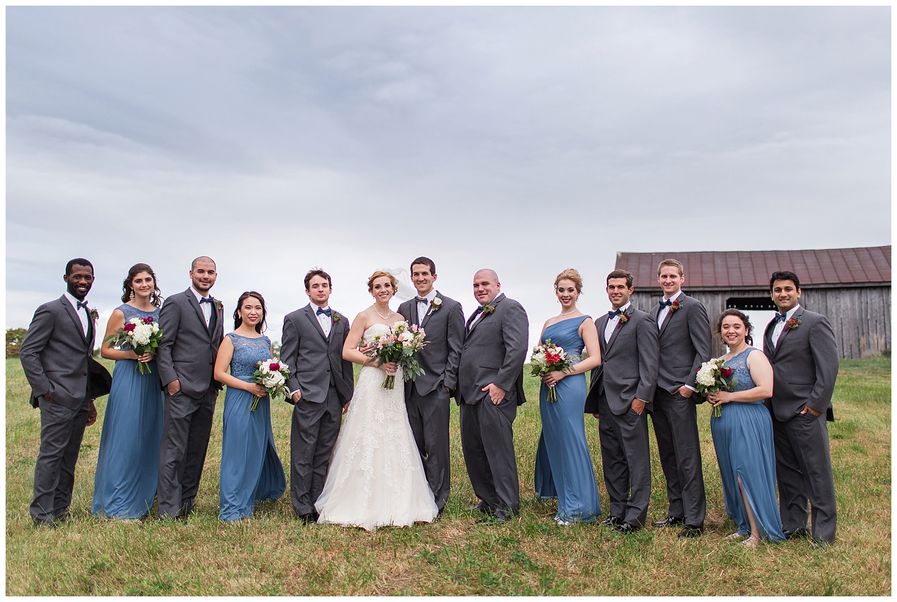 Early Mountain Vineyard Wedding || Charlottesville VA Wedding Photographer || www.ashleyeiban.com