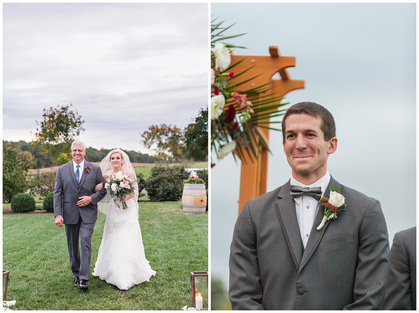 Early Mountain Vineyard Wedding || Charlottesville VA Wedding Photographer || www.ashleyeiban.com