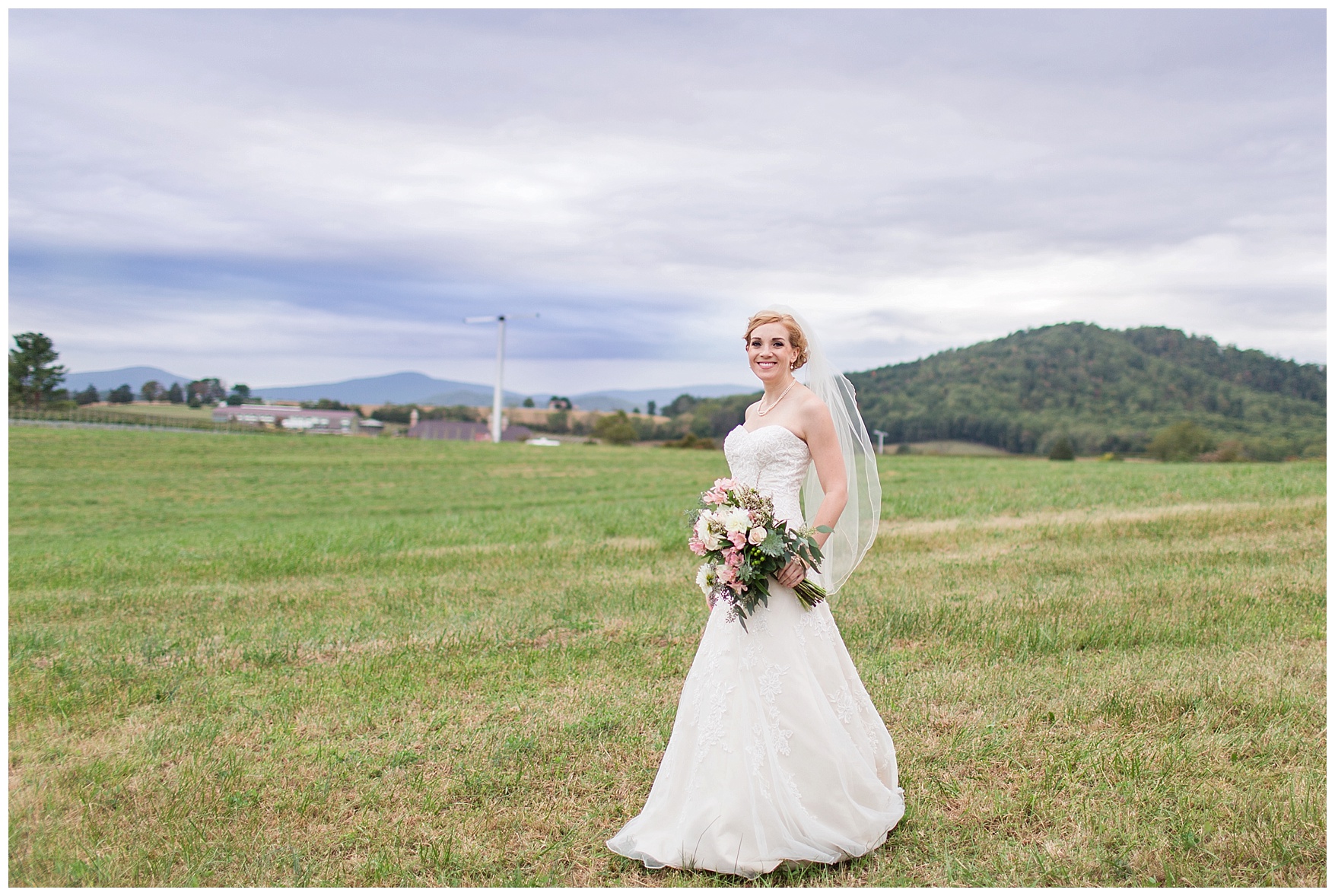 Early Mountain Vineyard Wedding || Charlottesville VA Wedding Photographer || www.ashleyeiban.com