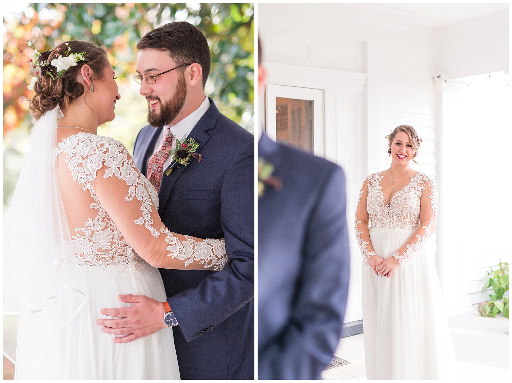 Lynchburg and Charlottesville Wedding Photographer || Fall Wedding at The Trivium Estate in Forest, Virginia || www.ashleyeiban.com