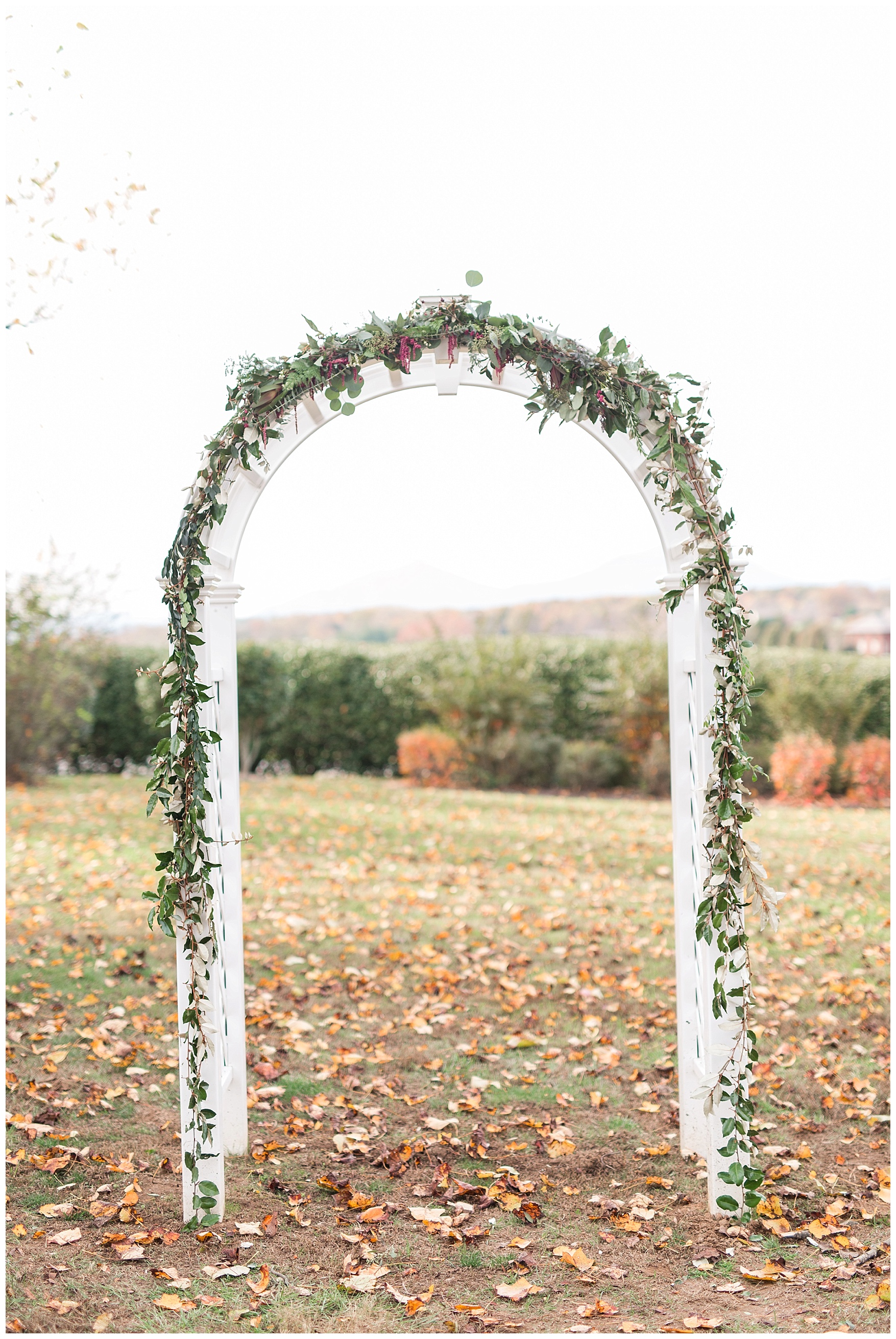 Lynchburg and Charlottesville Wedding Photographer || Fall Wedding at The Trivium Estate in Forest, Virginia || www.ashleyeiban.com