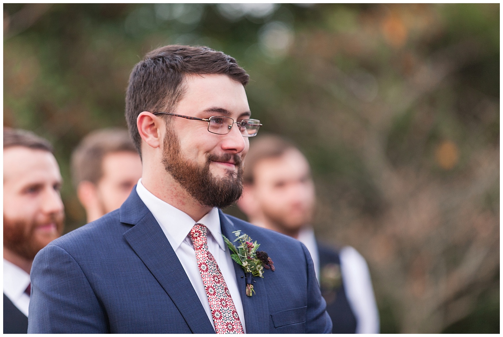 Lynchburg and Charlottesville Wedding Photographer || Fall Wedding at The Trivium Estate in Forest, Virginia || www.ashleyeiban.com